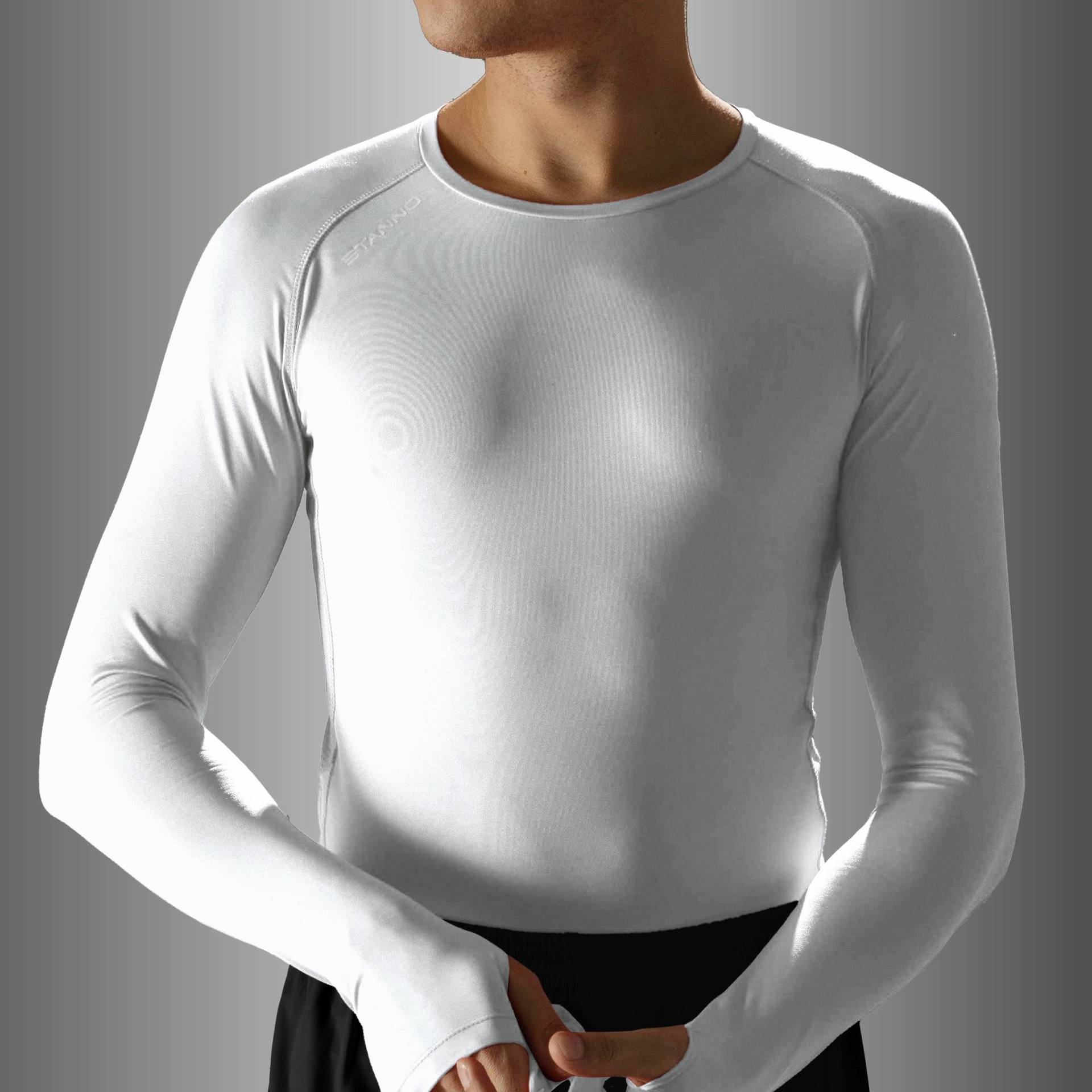 Stanno Baselayer Thermoshirt - wit, foto 2 van 6