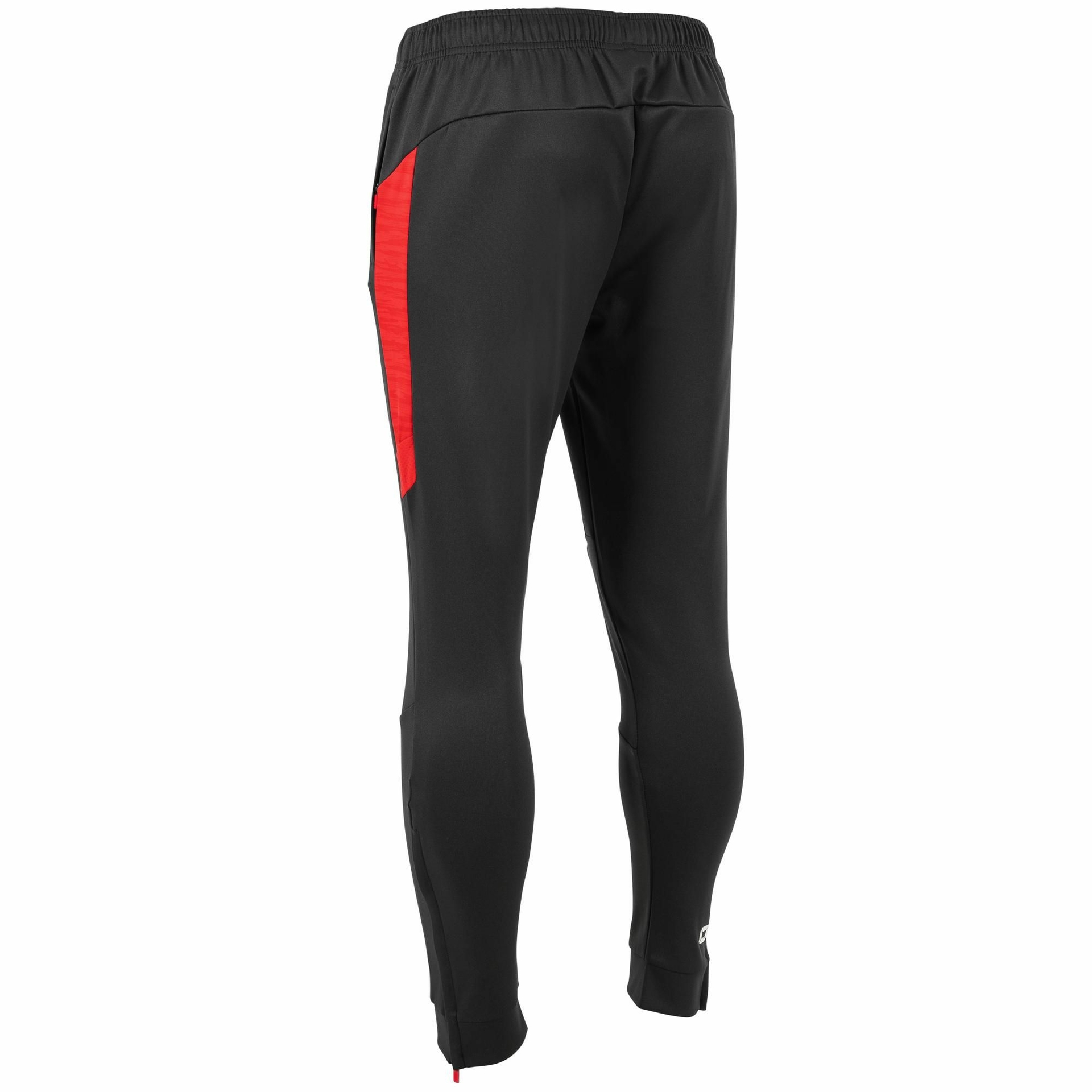 Stanno Bolt trainingsbroek - zwart/rood, foto 6 van 6