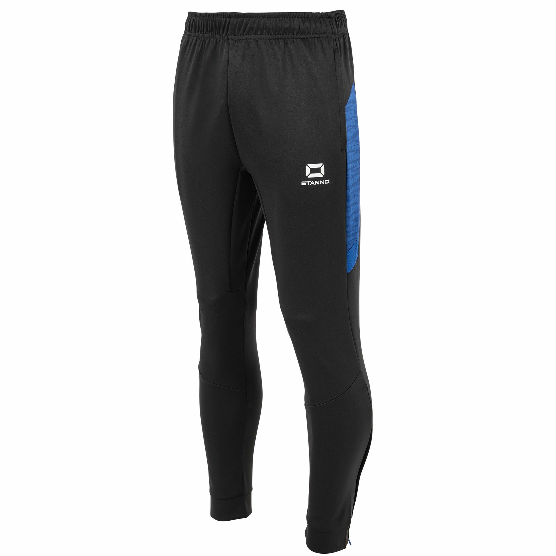 Stanno Bolt trainingsbroek - zwart/blauw
