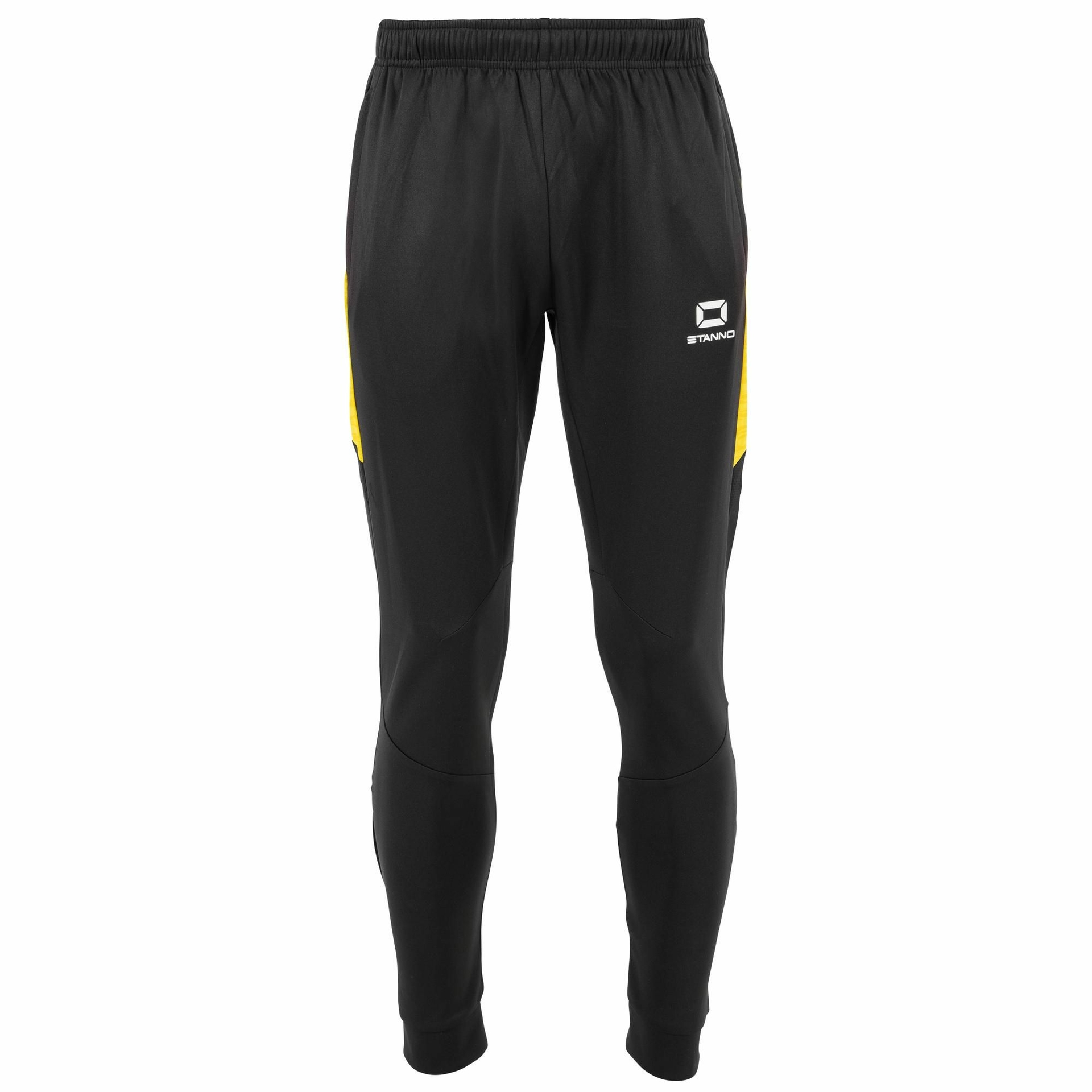 Stanno Bolt trainingsbroek - zwart/geel, foto 3 van 6