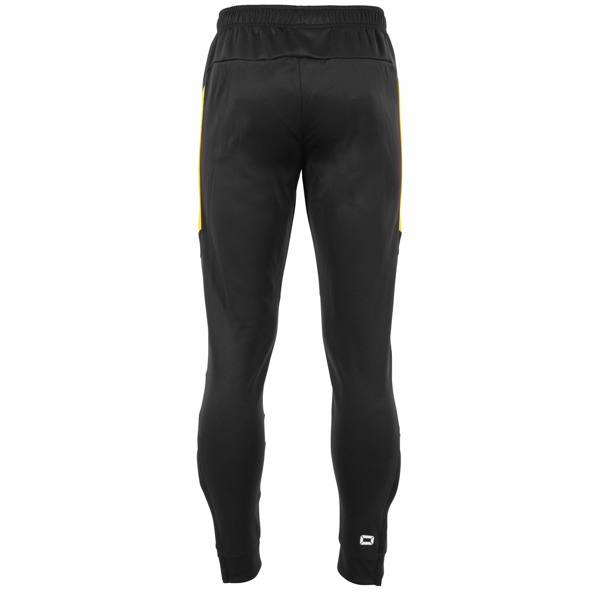 Stanno Bolt trainingsbroek - zwart/geel, foto 5 van 6