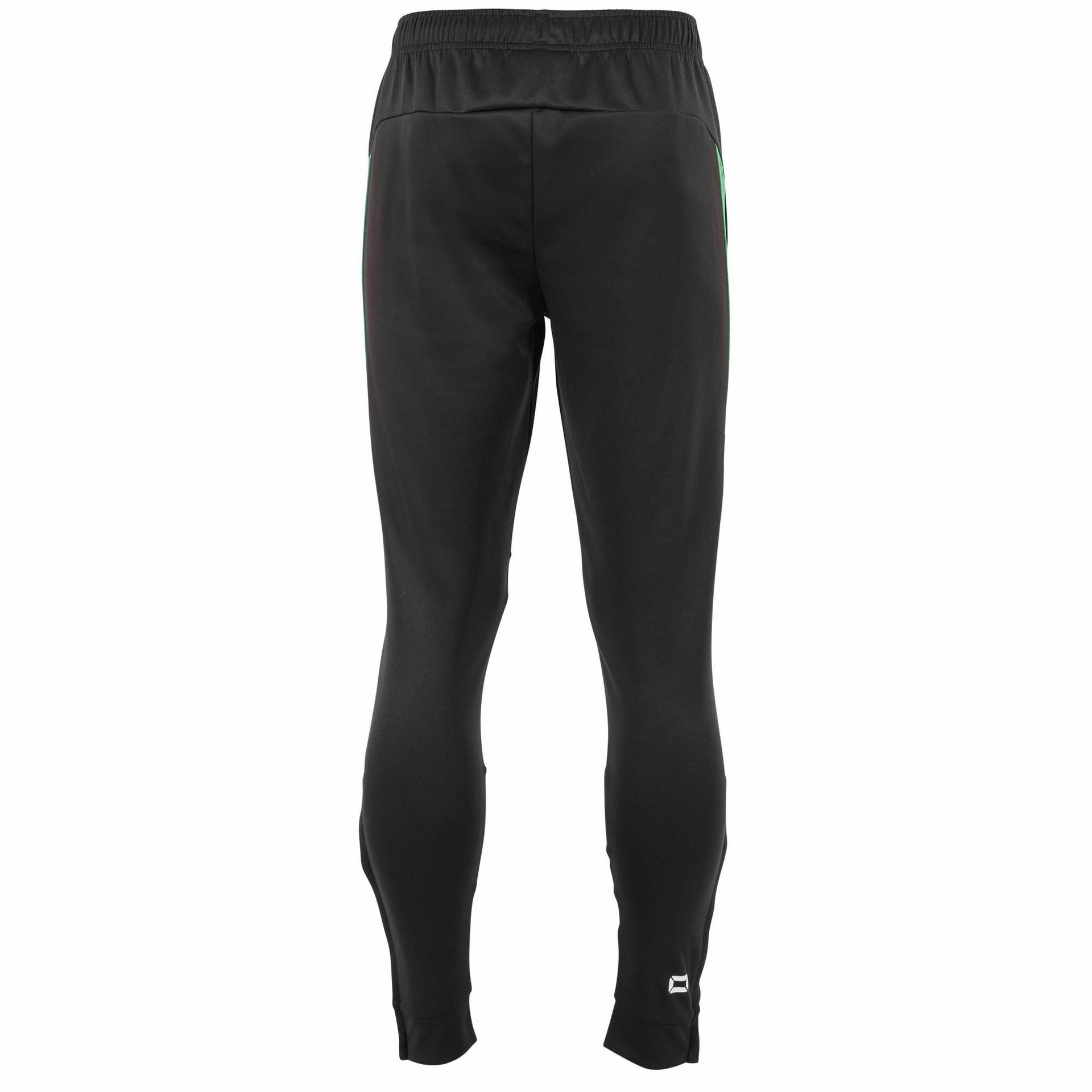 Stanno Bolt trainingsbroek - zwart/groen, foto 6 van 6