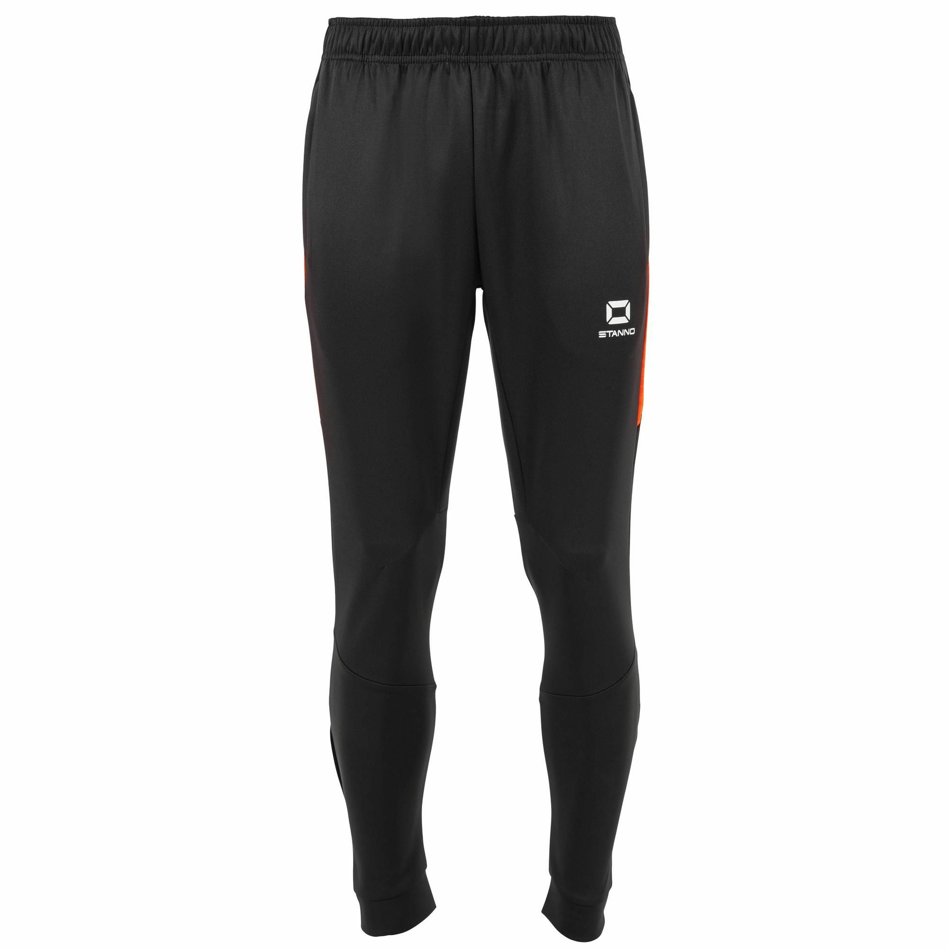 Stanno Bolt trainingsbroek - zwart/oranje, foto 3 van 6