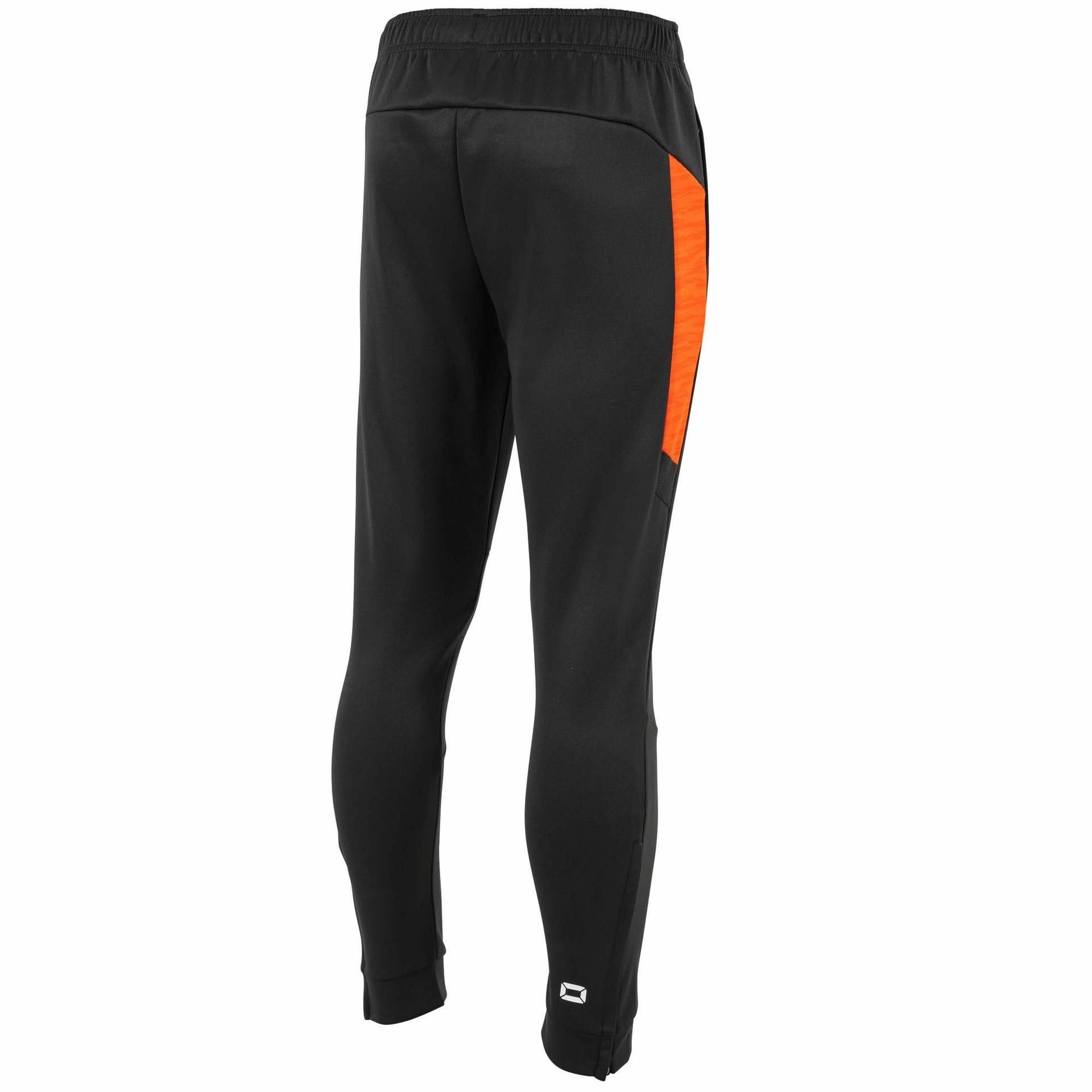 Stanno Bolt trainingsbroek - zwart/oranje, foto 6 van 6
