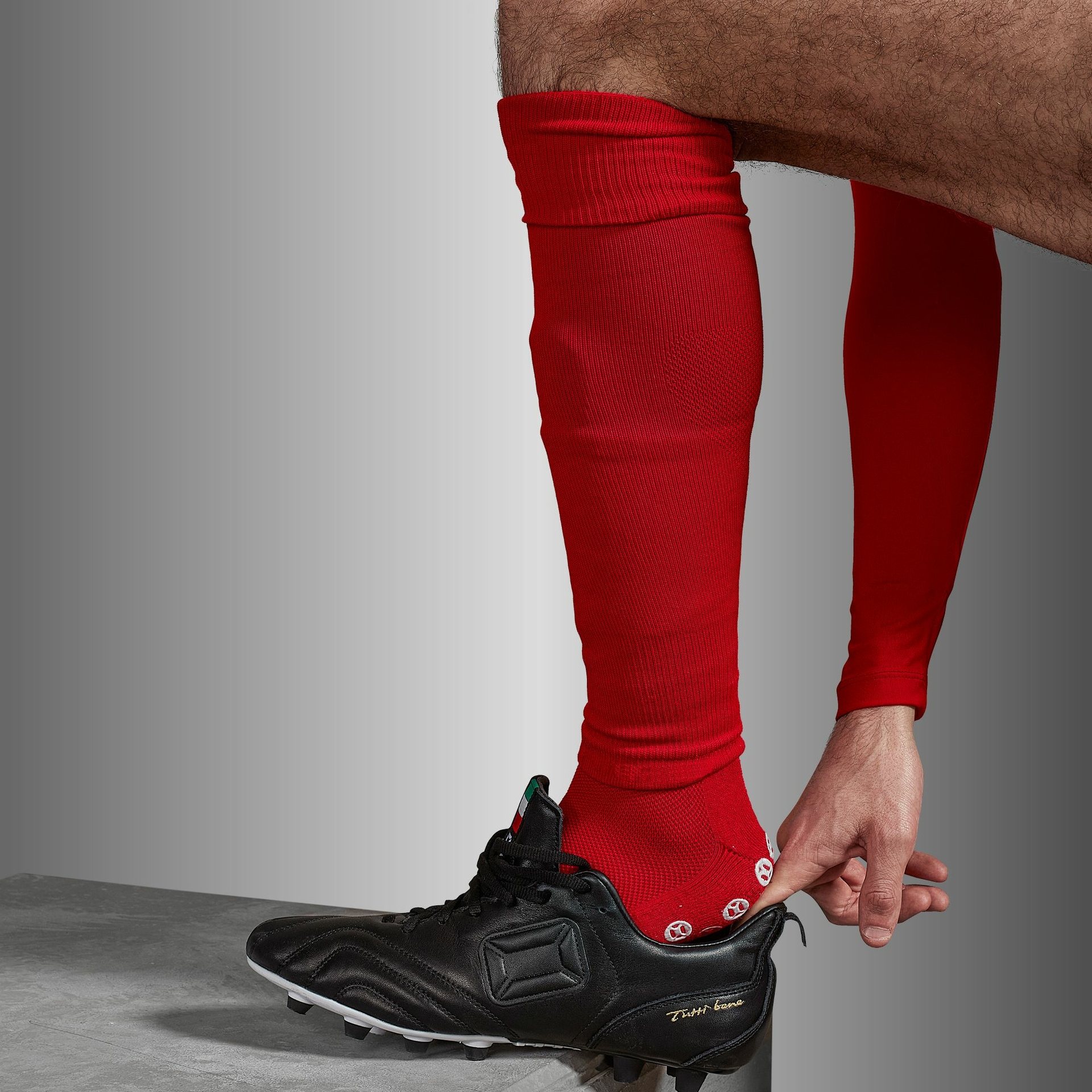 Stanno Move voetloze sokken - rood, foto 3 van 3