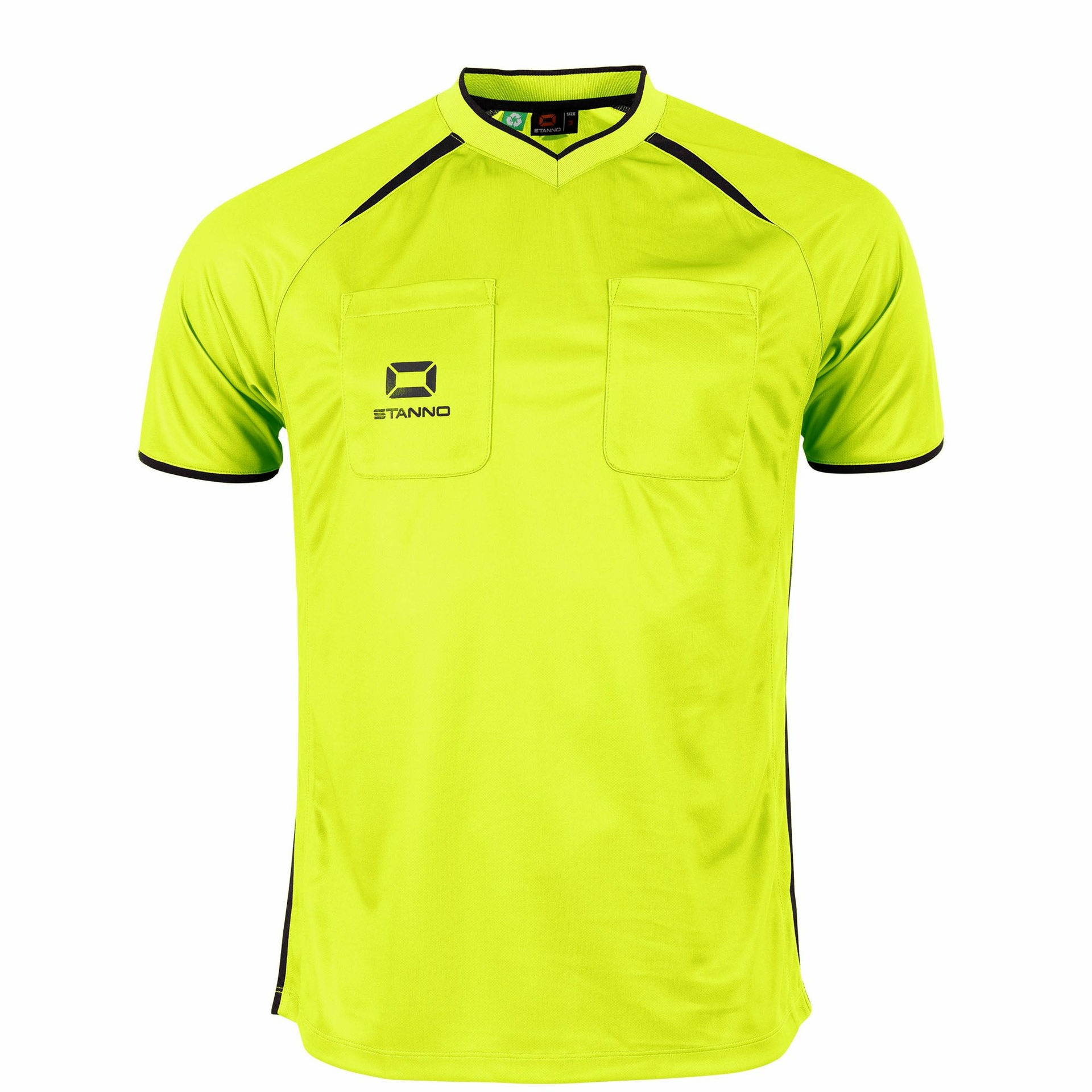 Stanno Bergamo II scheidsrechtersshirt - geel