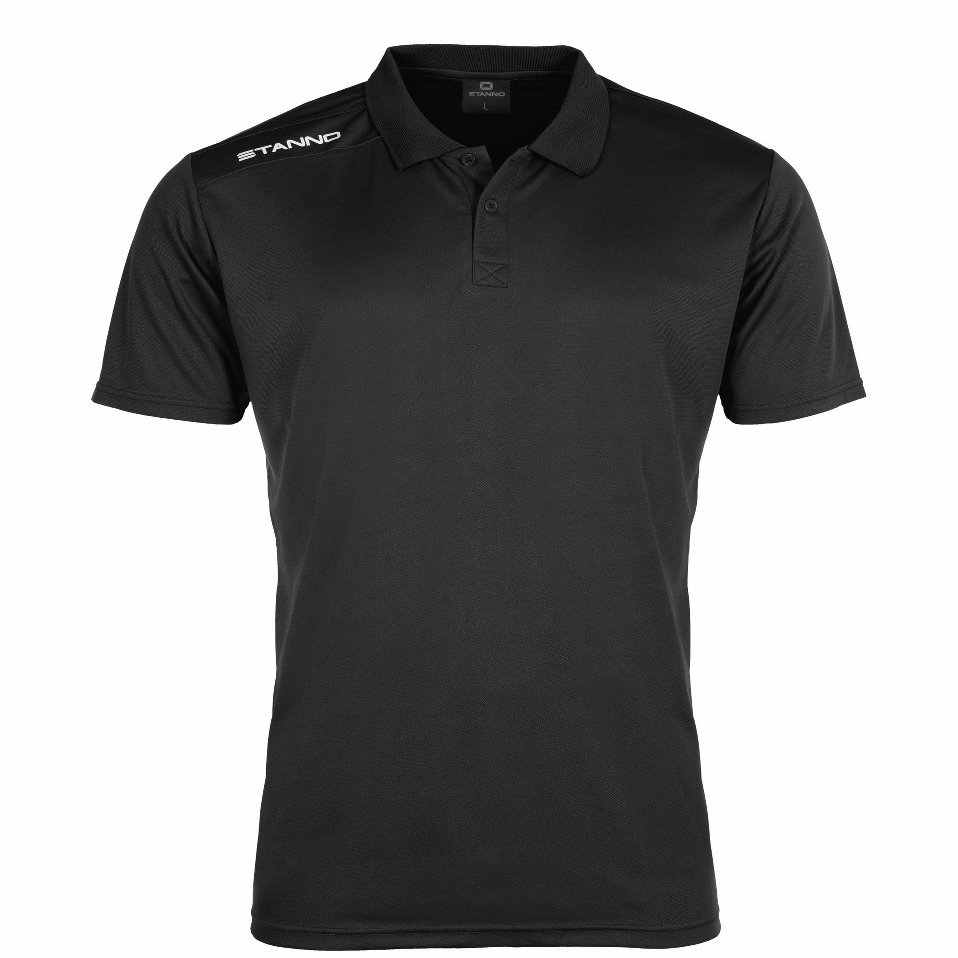 Stanno Field polo - zwart, foto 3 van 6