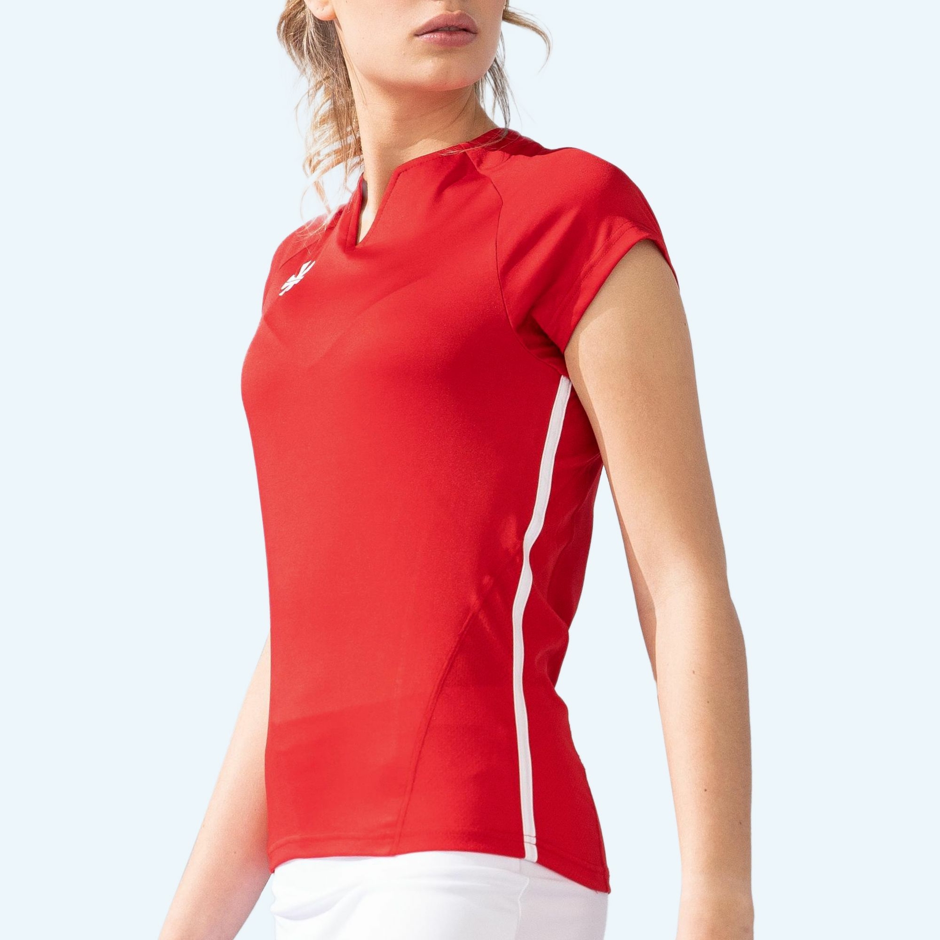 Reece Rise shirt dames - rood, foto 2 van 6