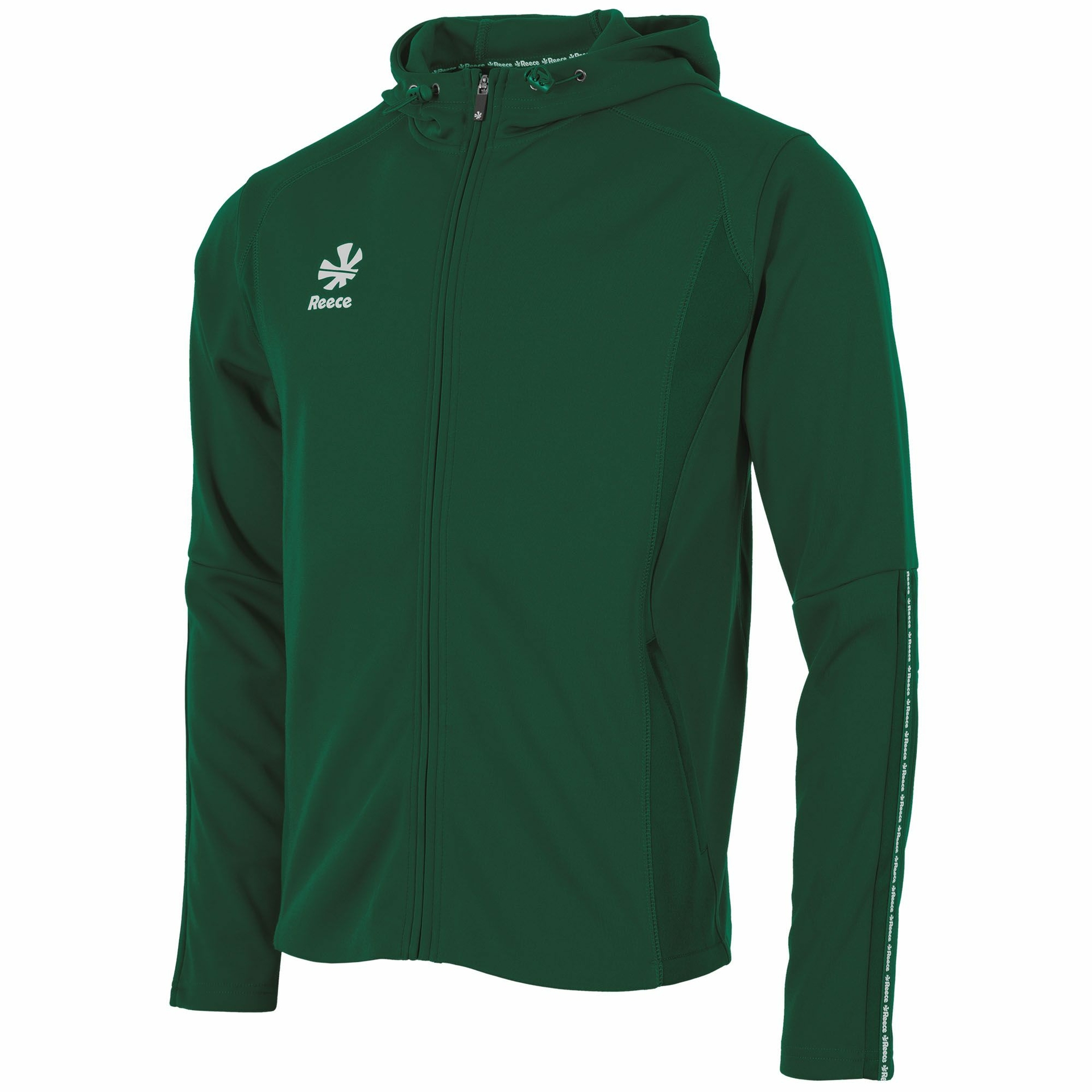 Reece Shift Hooded Full Zip - donkergroen