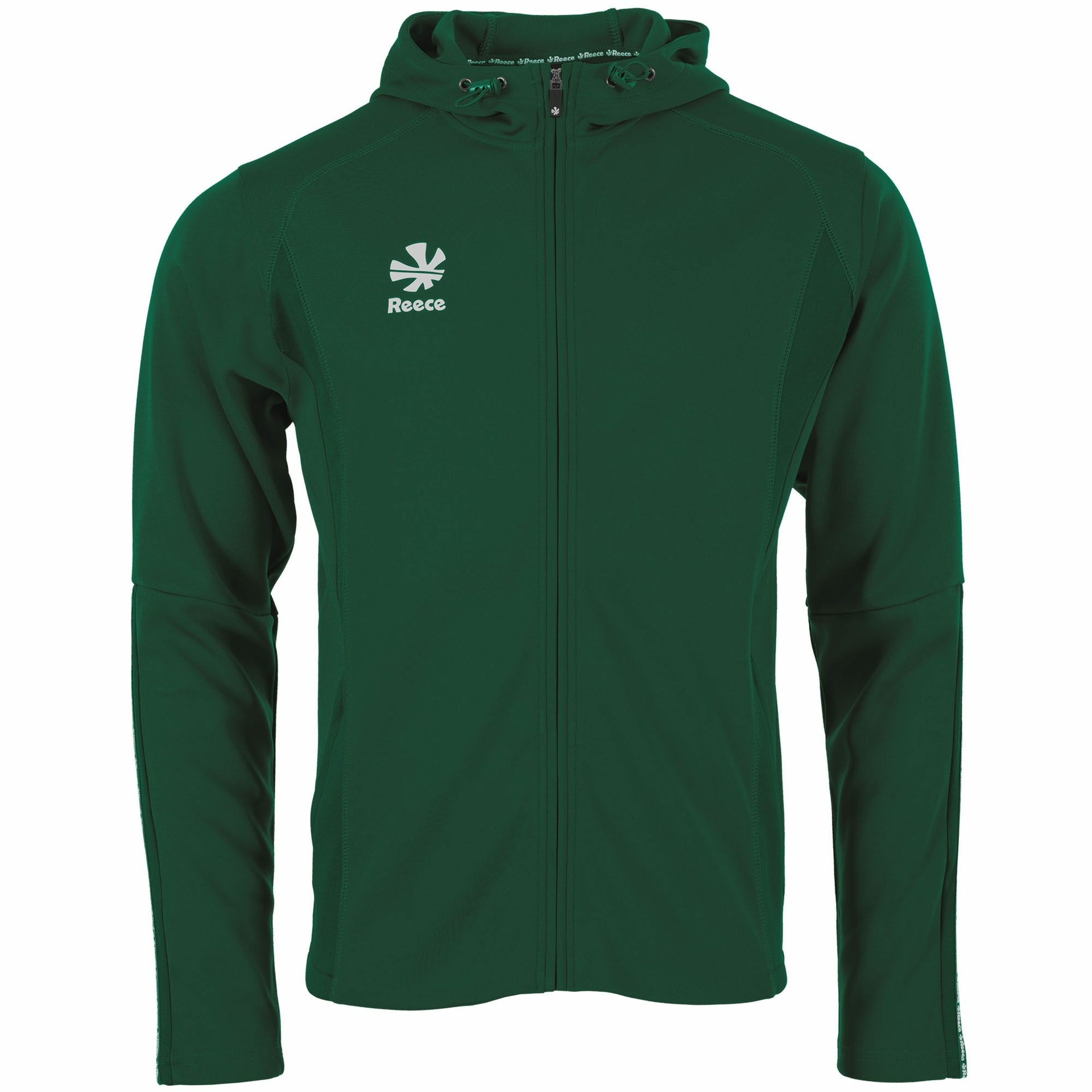 Reece Shift Hooded Full Zip - donkergroen, foto 3 van 5