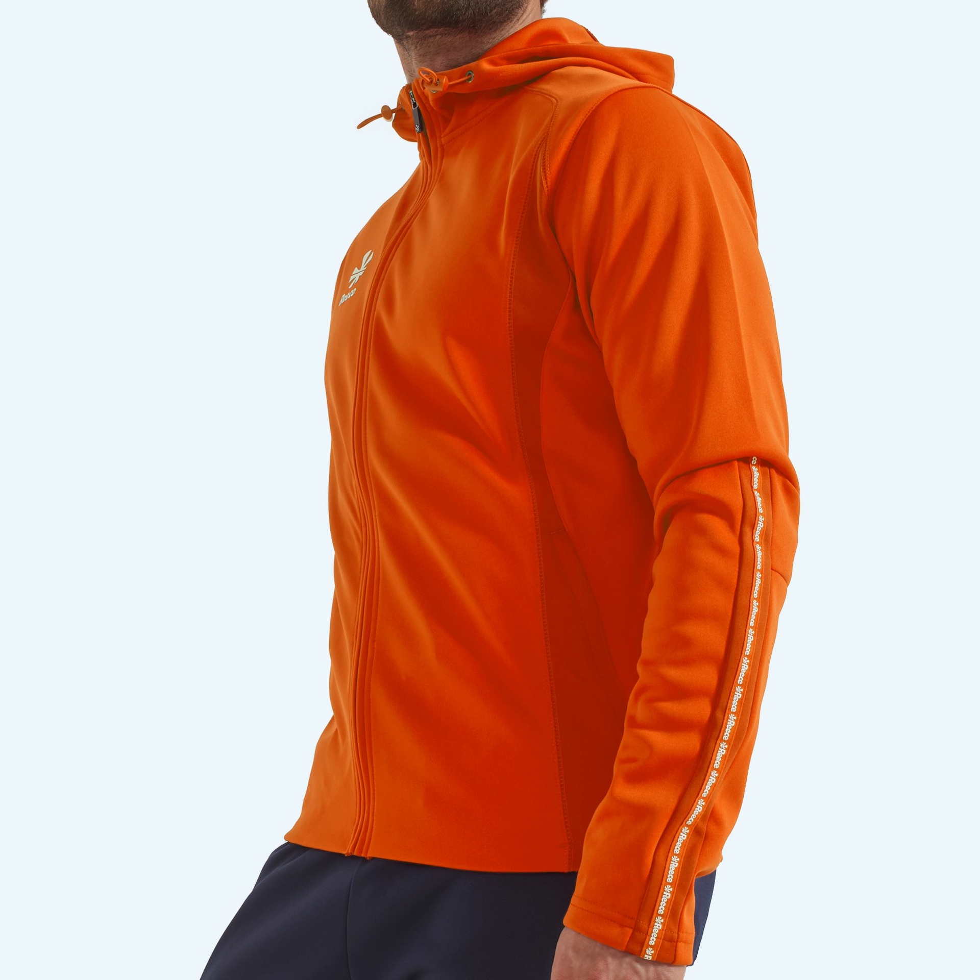 Reece Shift Hooded Full Zip - oranje, foto 2 van 5