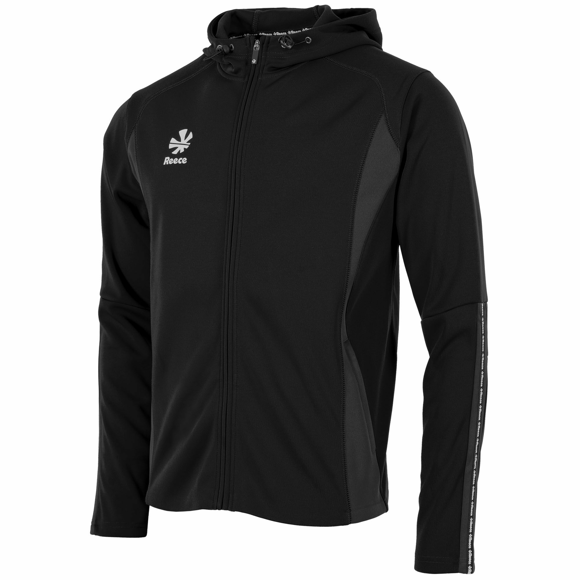 Reece Shift Hooded Full Zip - zwart