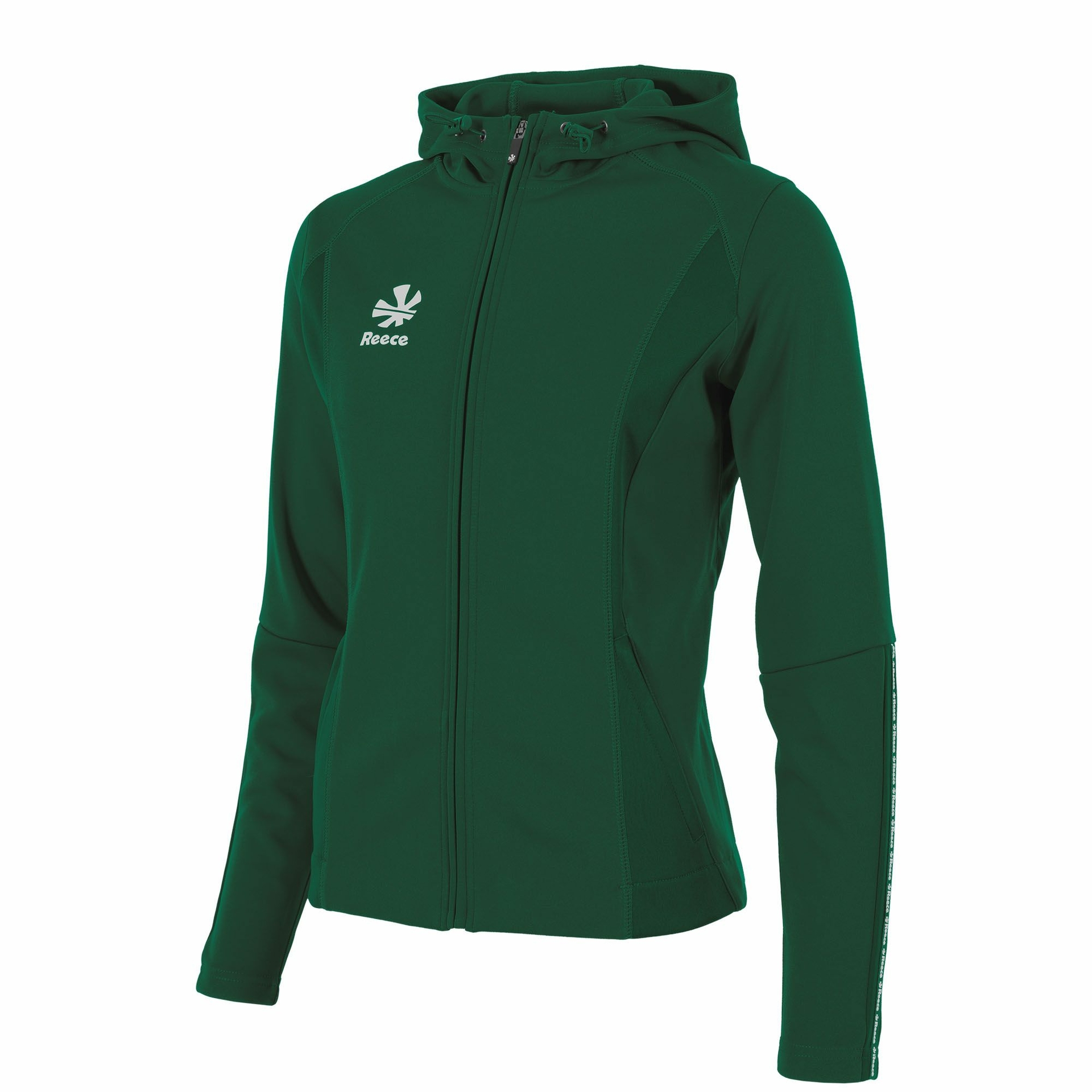 Reece Shift Hooded Full Zip dames - donkergroen
