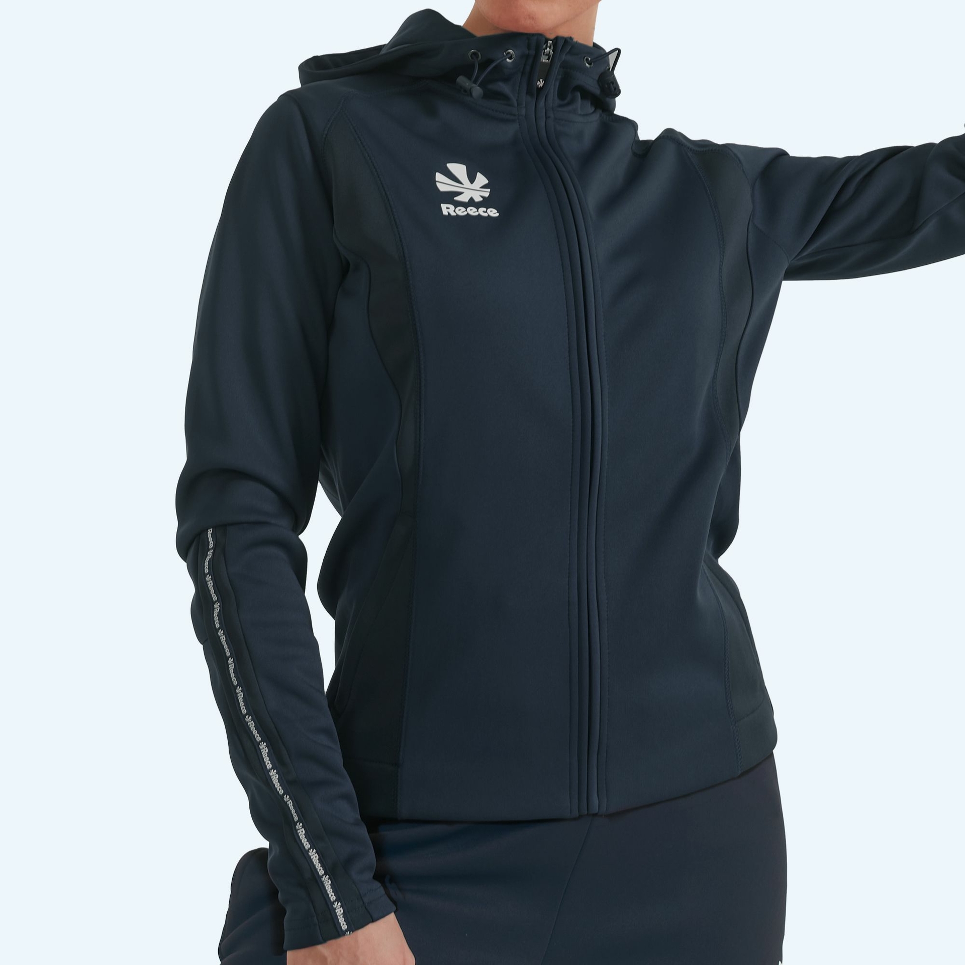 Reece Shift Hooded Full Zip dames - navy, foto 2 van 6