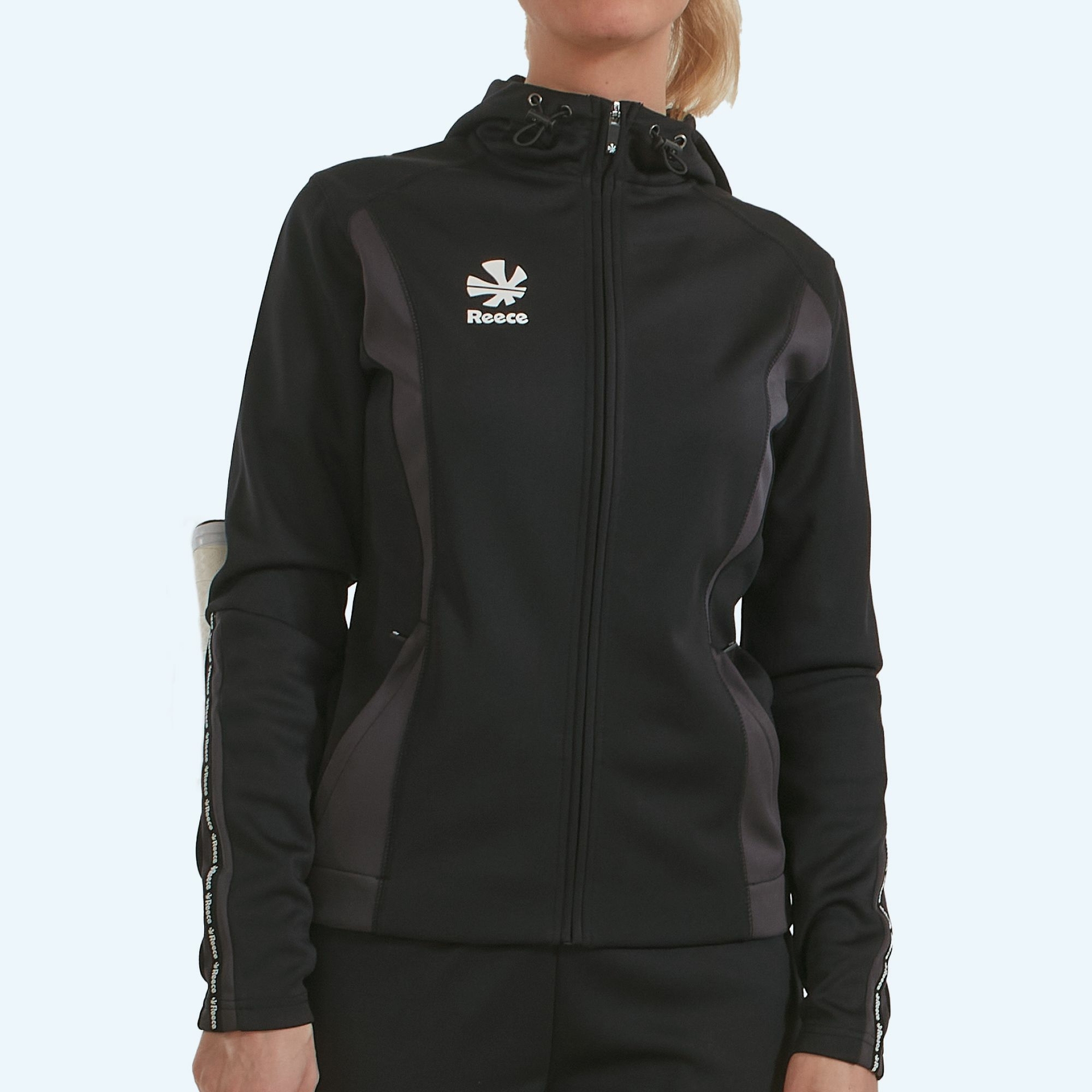 Reece Shift Hooded Full Zip dames - zwart, foto 2 van 6