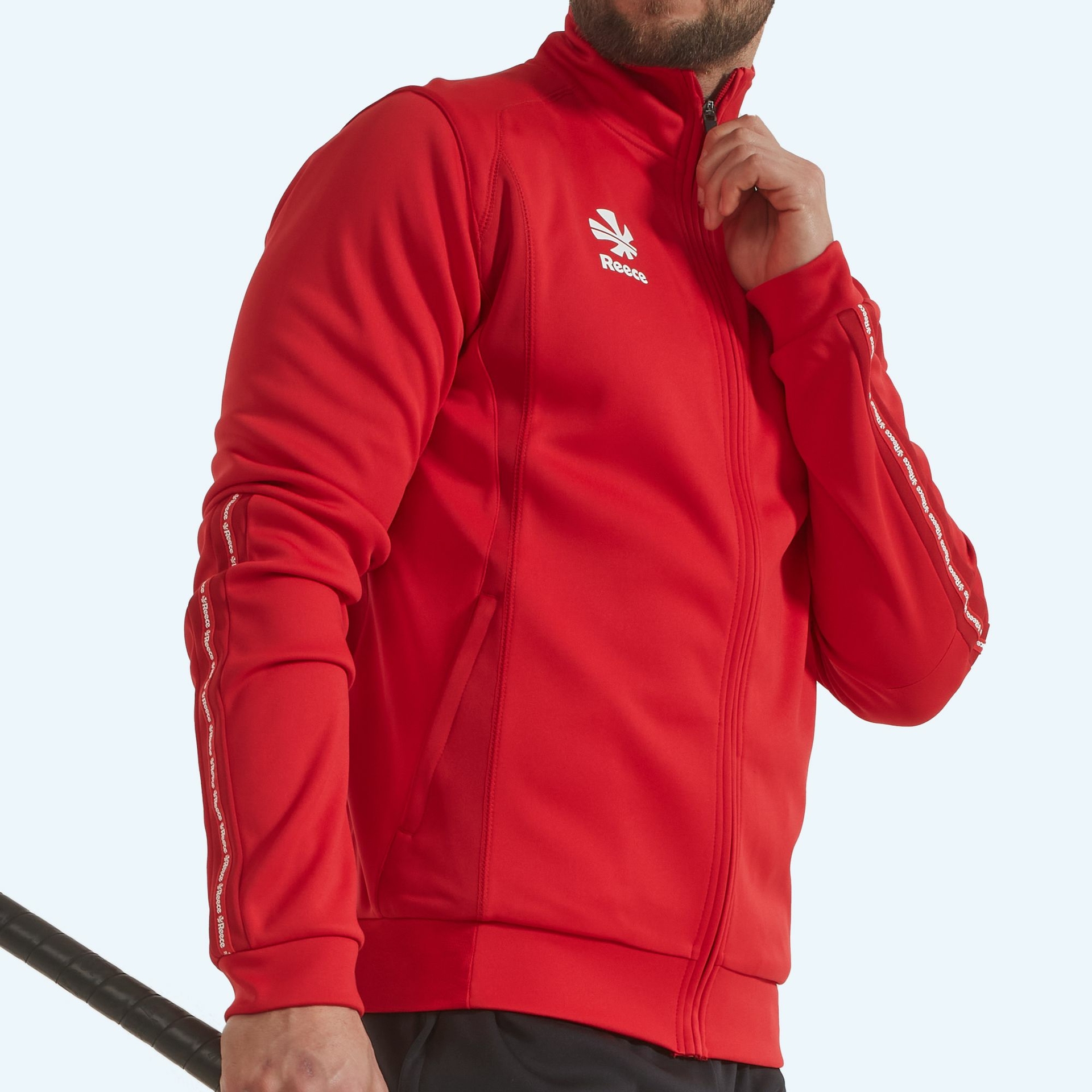 Reece Shift Full Zip - rood, foto 2 van 6