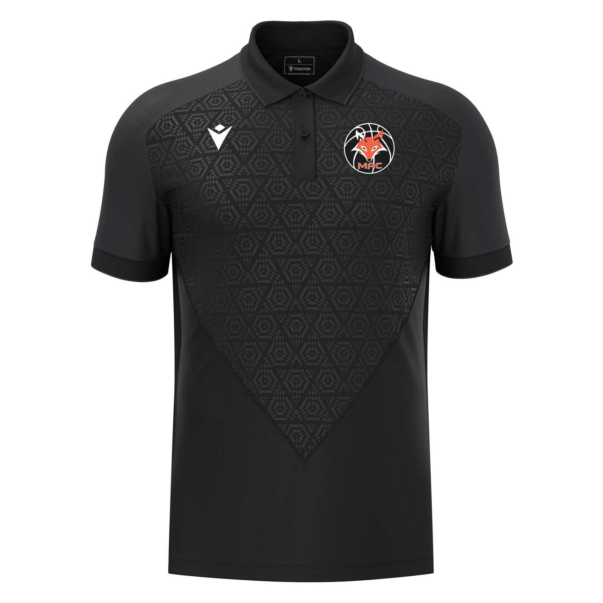 MAC Delfzijl - Macron Baldwin polo - zwart