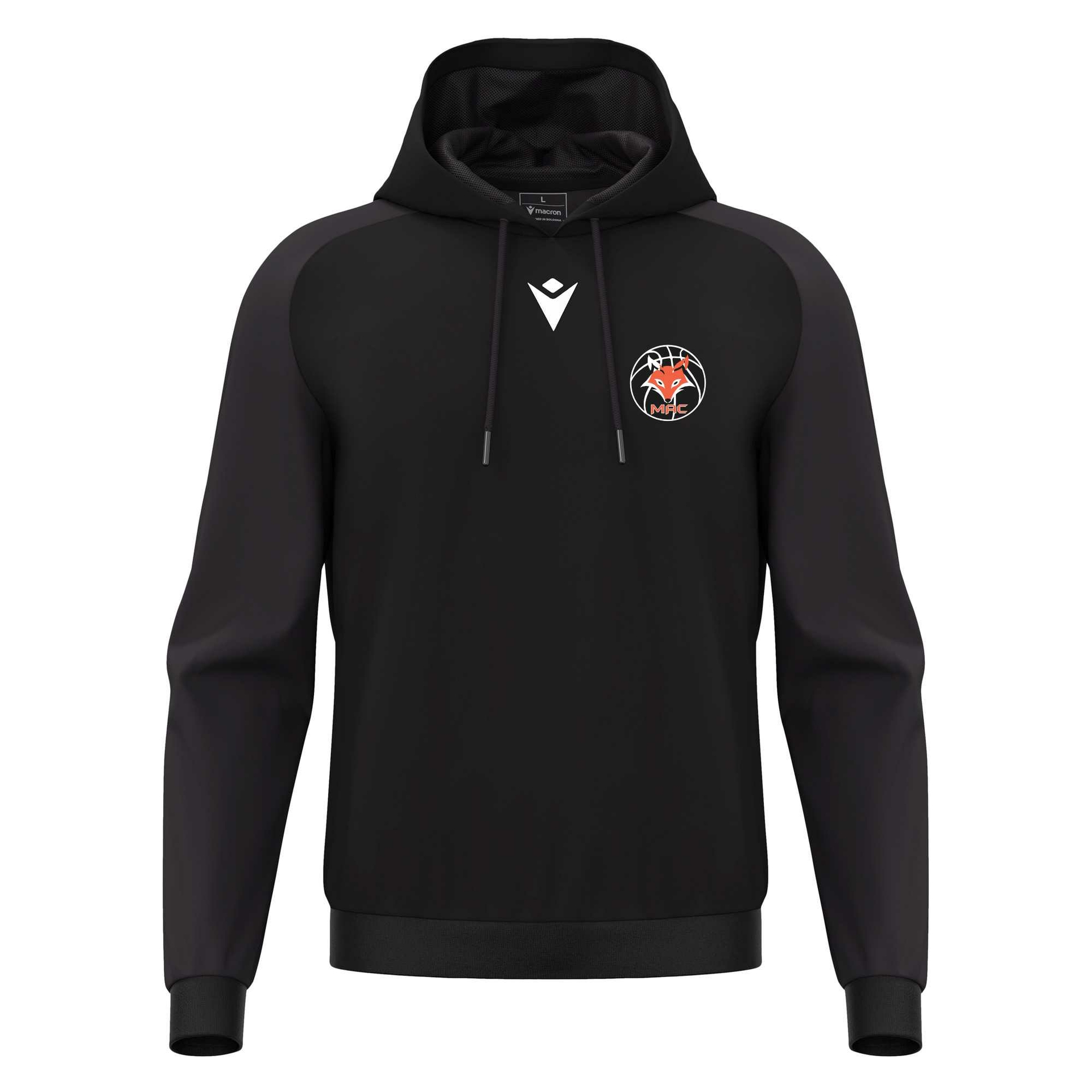 MAC Delfzijl - Macron Horn hoodie - zwart