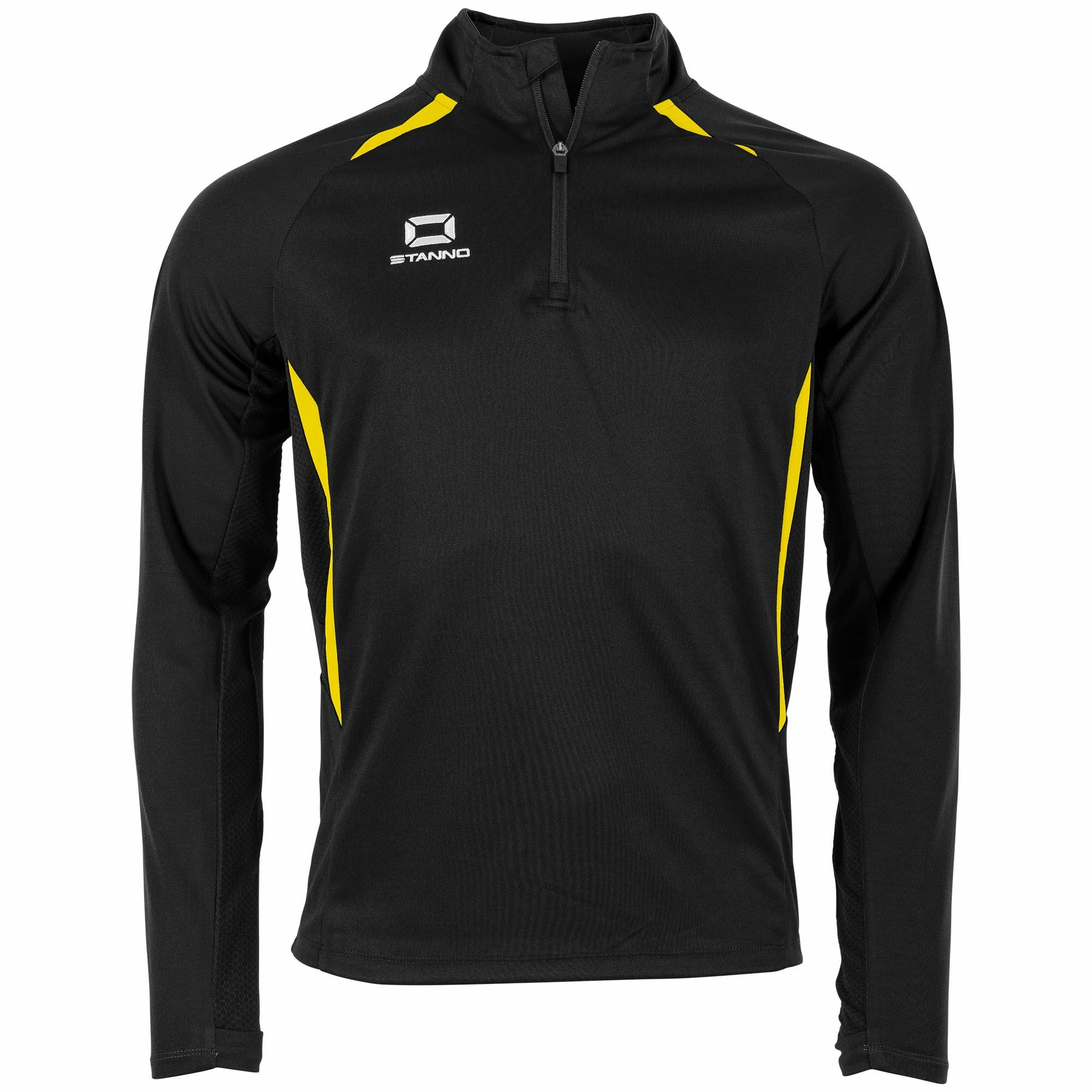 Stanno Stadio 1/4 Zip Top - zwart/geel, foto 3 van 6