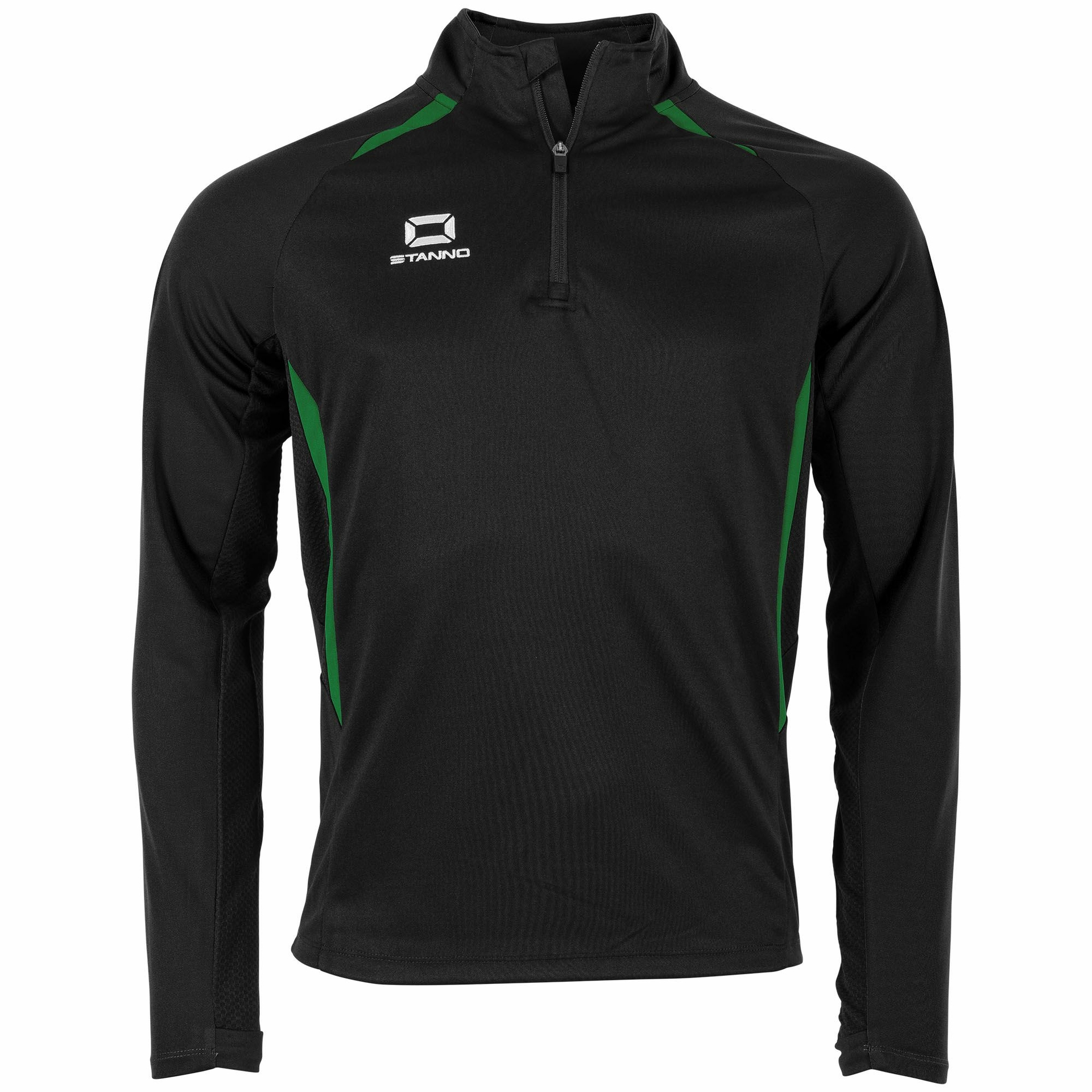 Stanno Stadio 1/4 Zip Top - zwart/groen, foto 3 van 6