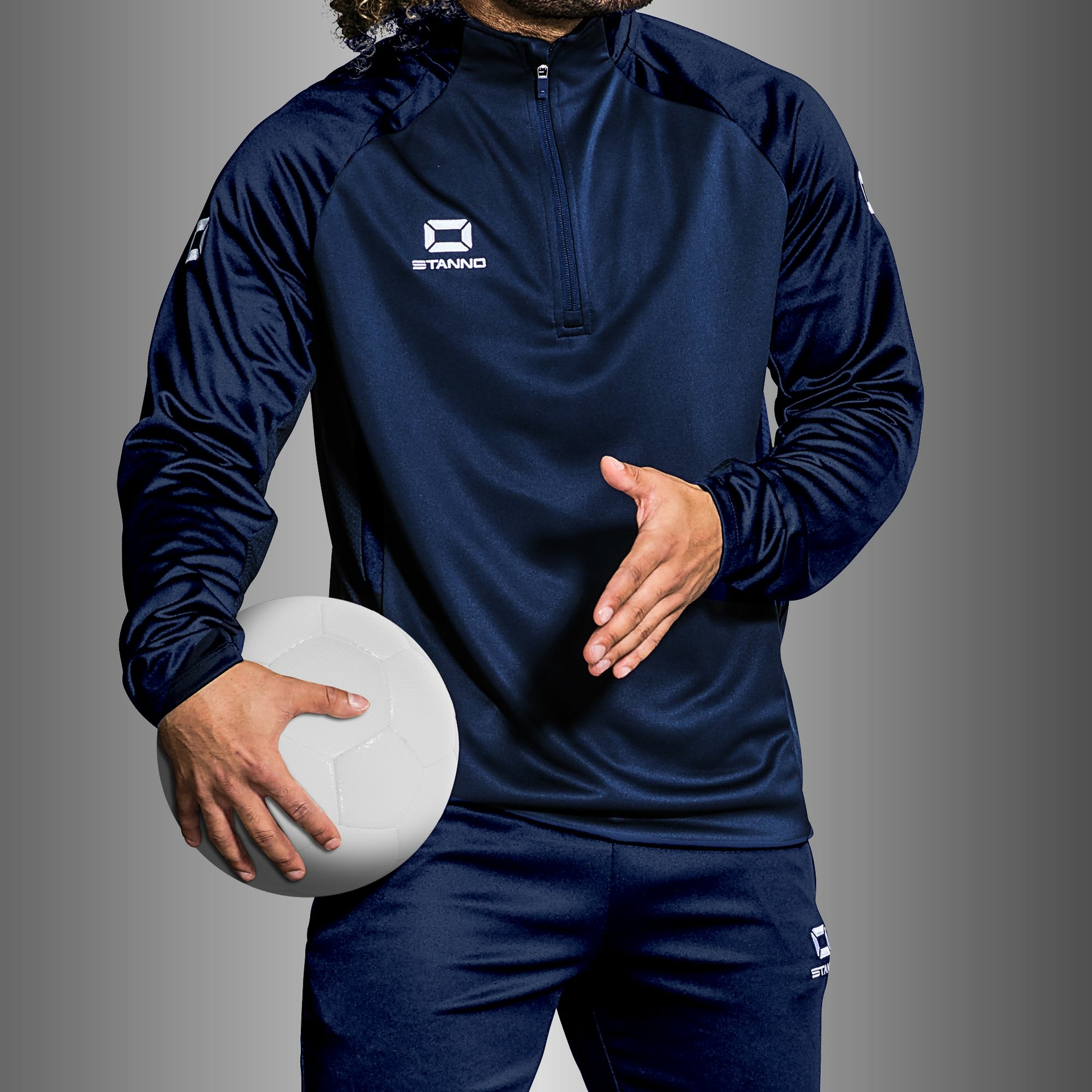 Stanno Stadio 1/4 Zip Top - navy, foto 3 van 6