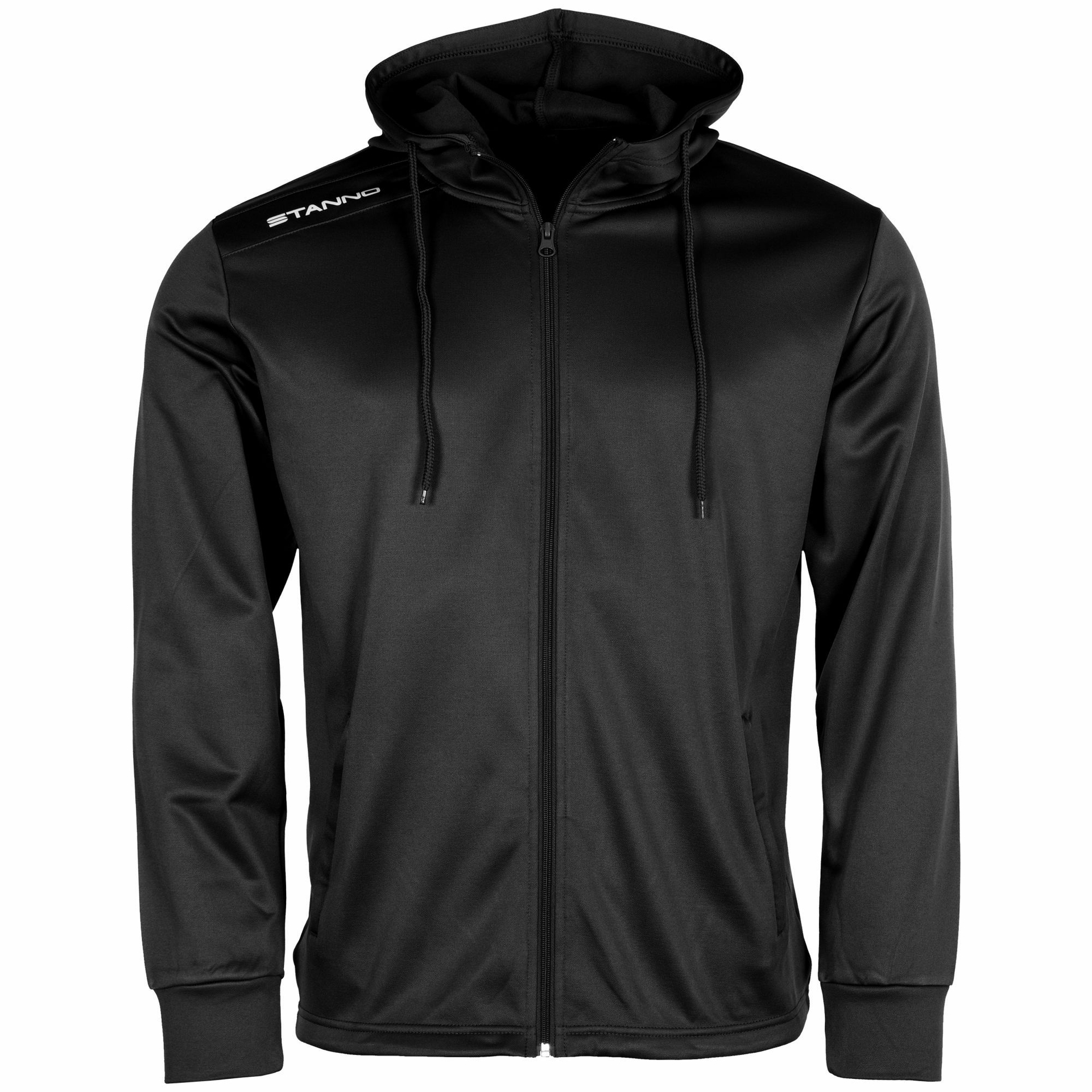 Stanno Field Hooded Full Zip - zwart, foto 3 van 6