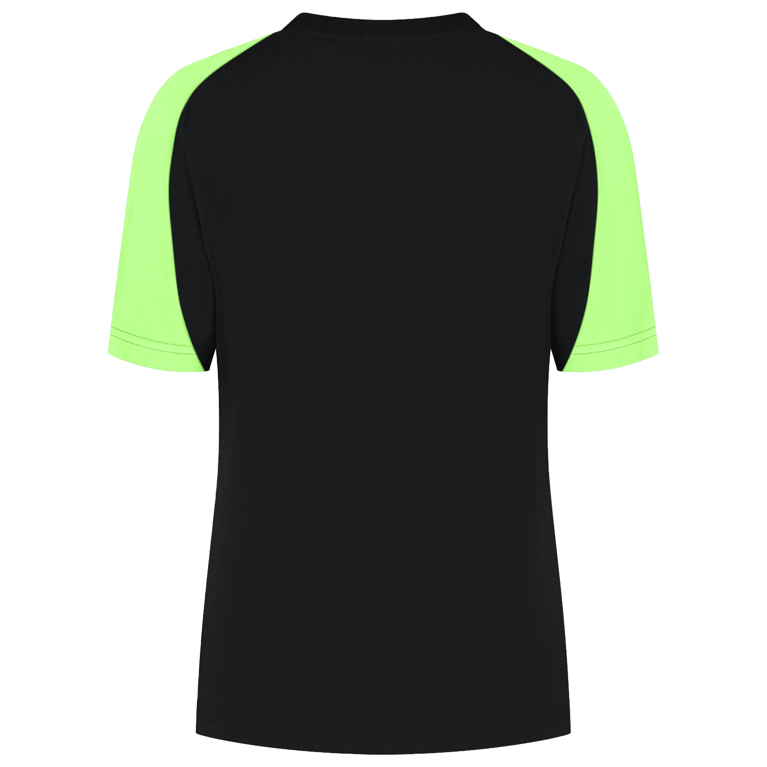 Tricorp T-shirt dames Bicolor Redefined - zwart/lime, foto 3 van 5