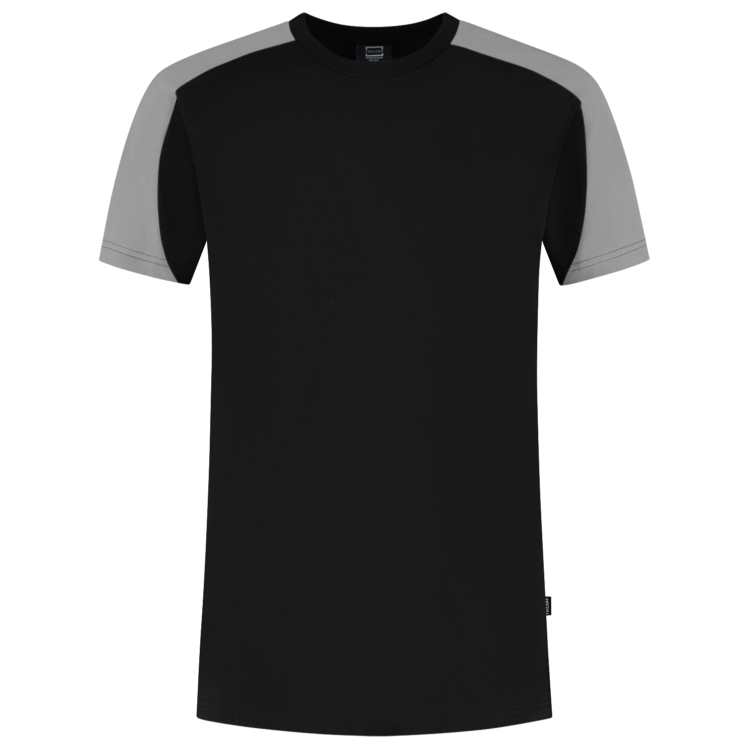 Tricorp T-shirt Bicolor Redefined - wit/grijs
