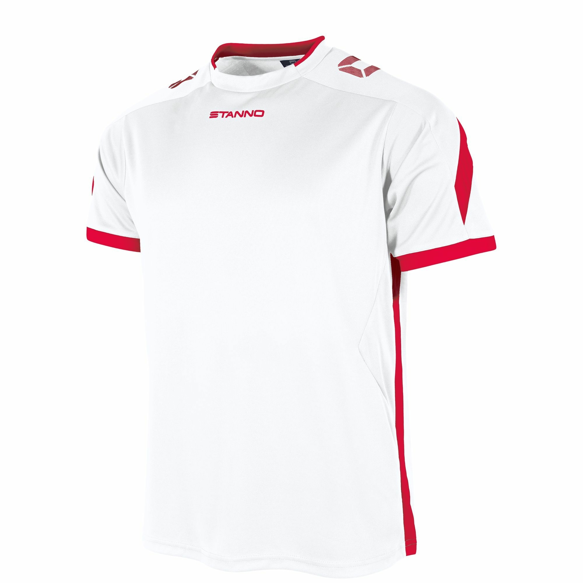 Stanno Drive shirt - wit/rood