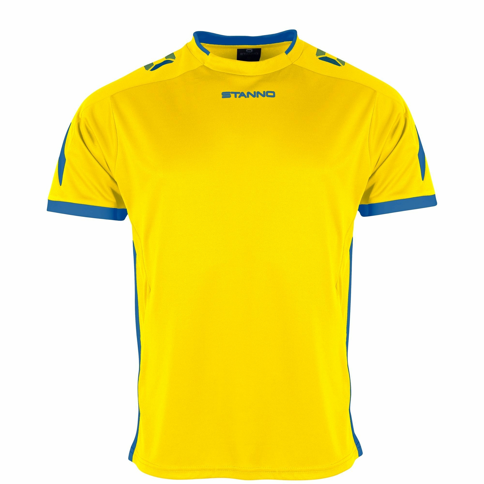 Stanno Drive shirt - geel/blauw, foto 3 van 6