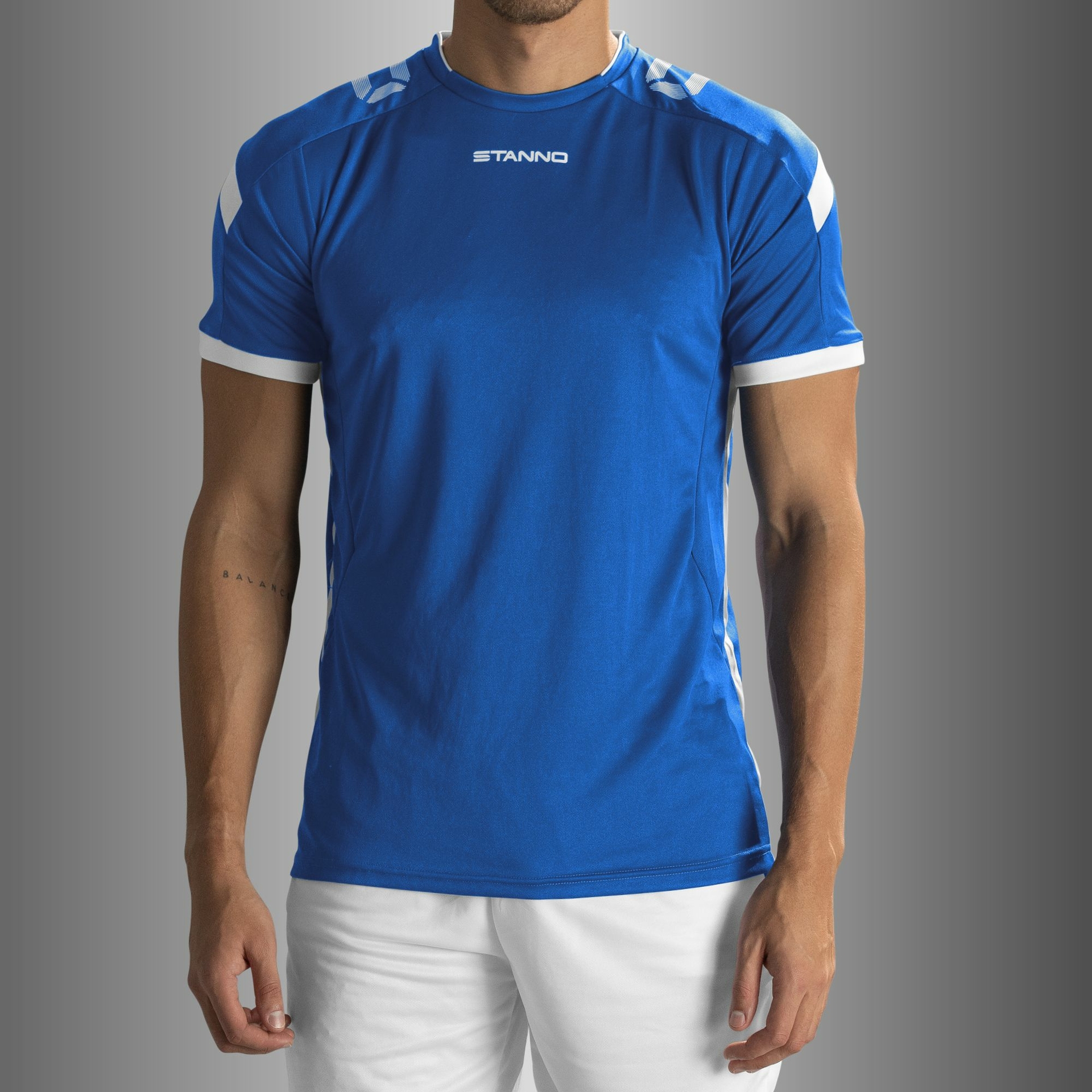 Stanno Drive shirt - blauw/wit, foto 2 van 6