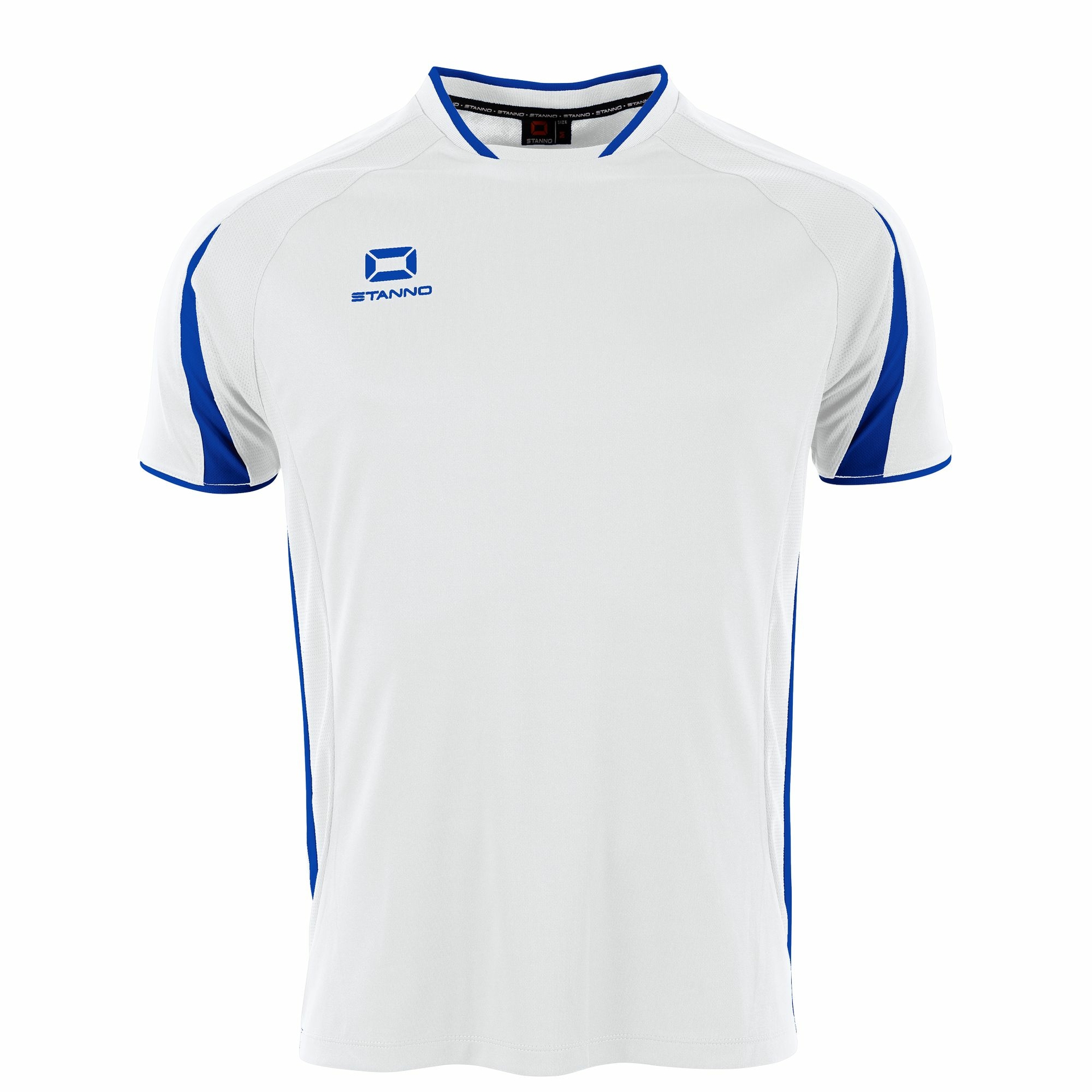 Stanno Unity shirt - wit/blauw, foto 3 van 6