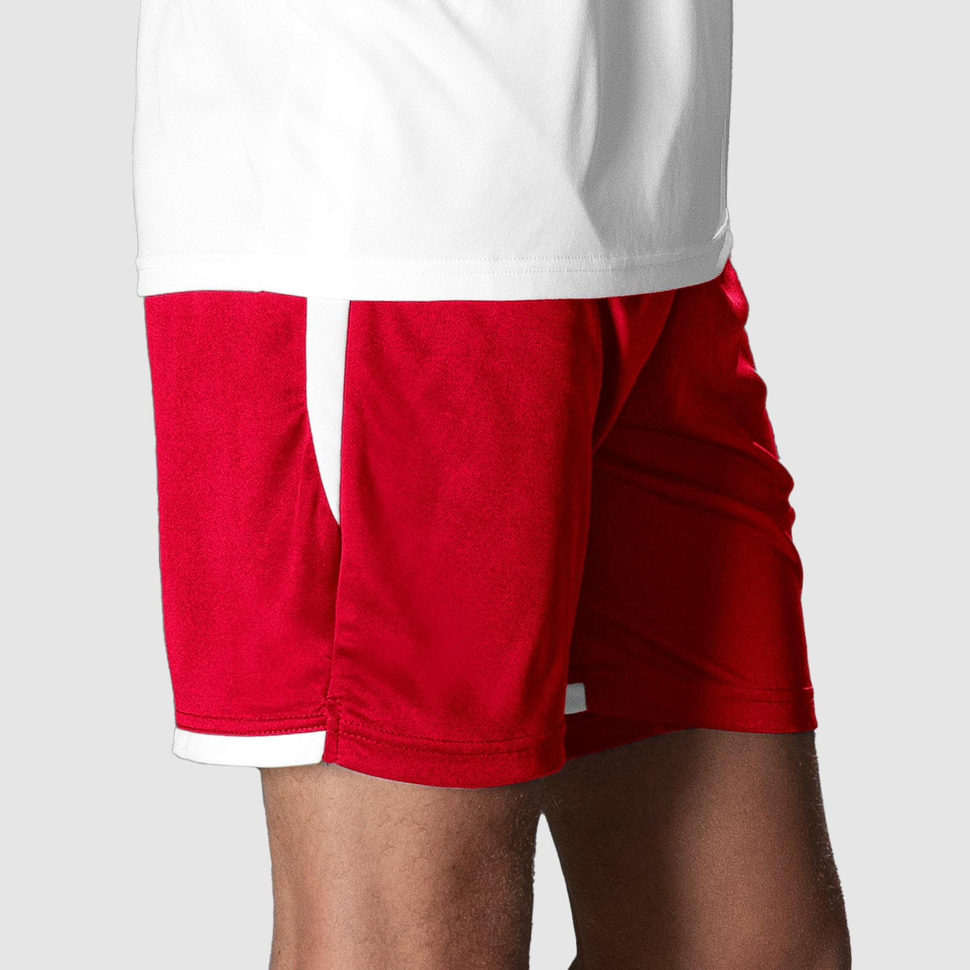 Stanno Focus II short - rood/wit, foto 2 van 6