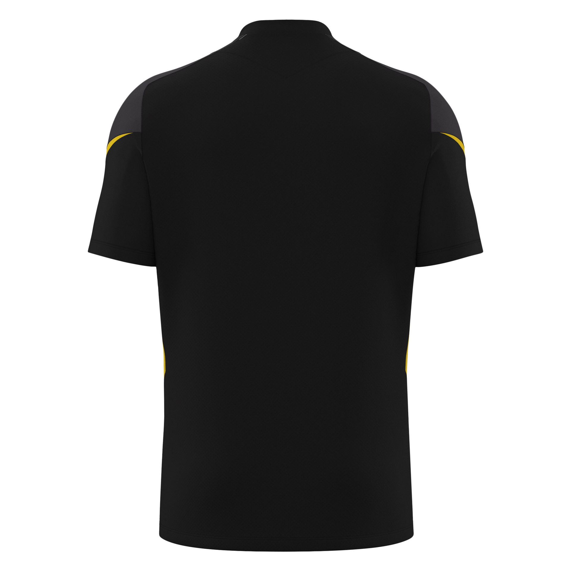 Macron Totem shirt - zwart/geel, foto 6 van 6