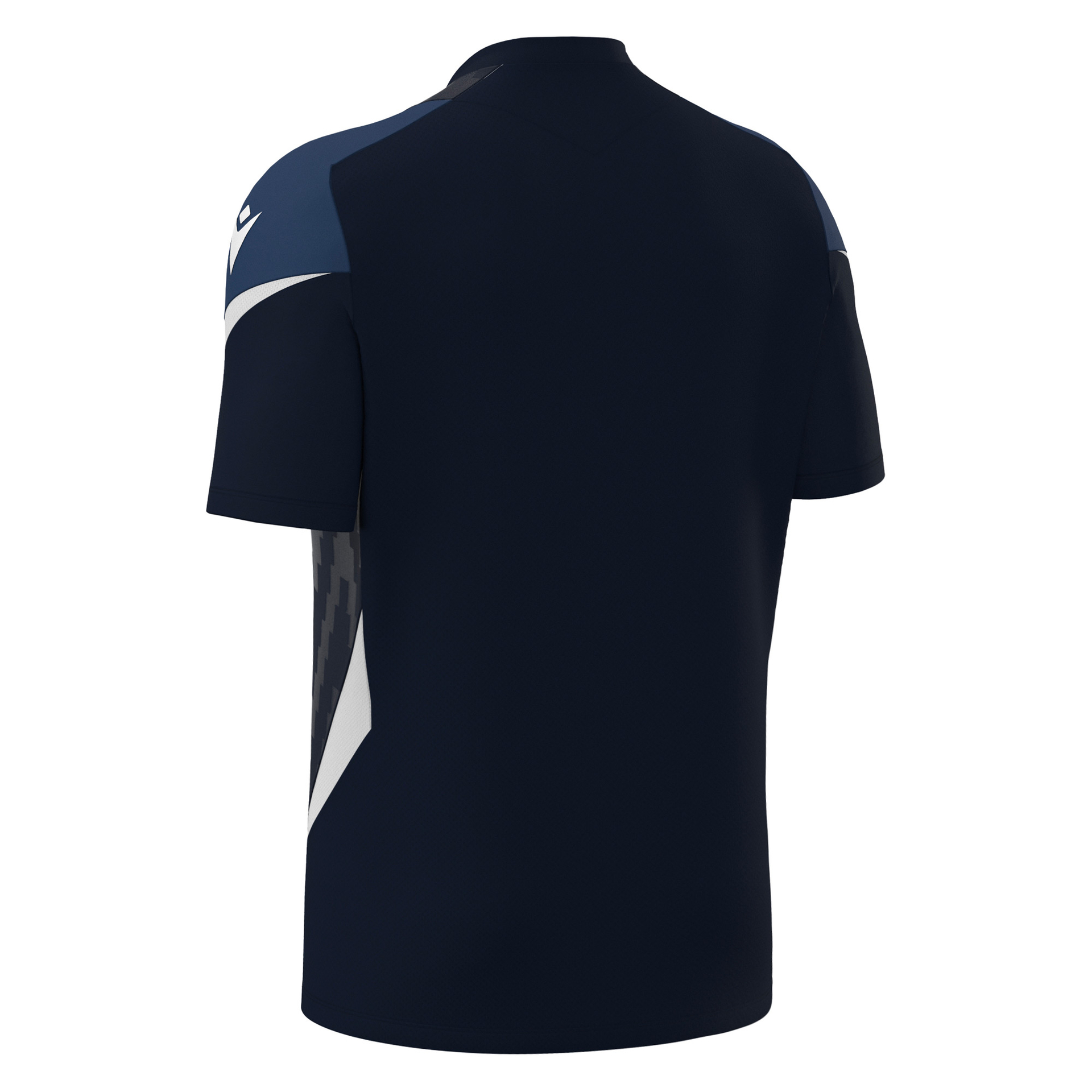 Macron Totem shirt - navy/wit, foto 4 van 6