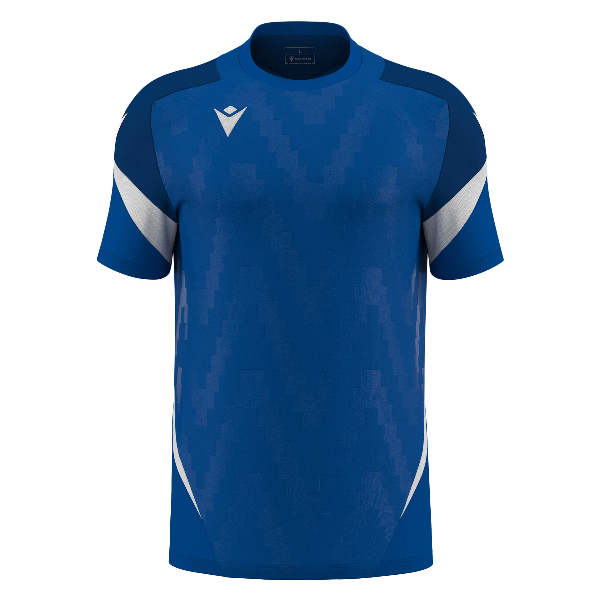 Macron Totem shirt - blauw/wit, foto 3 van 6