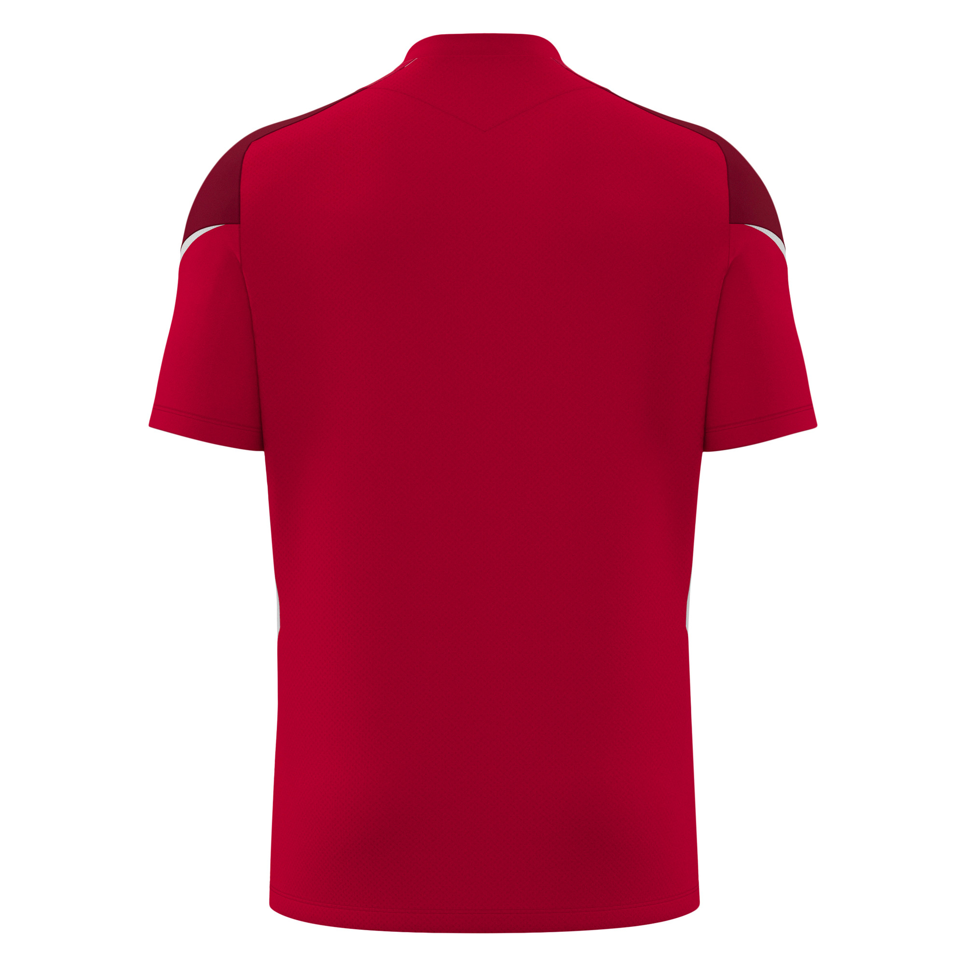 Macron Totem shirt - rood/wit, foto 6 van 6