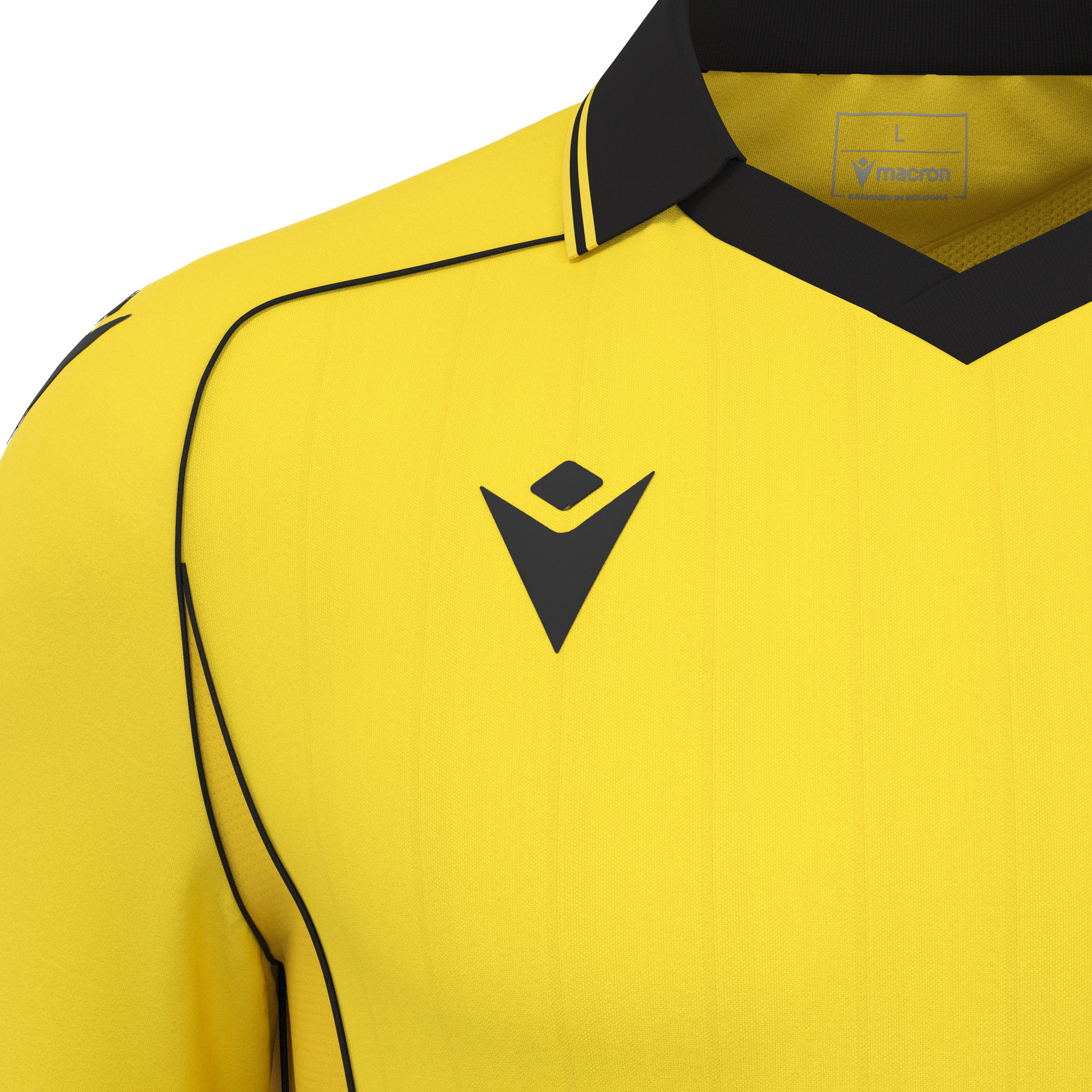 Macron Warden shirt - geel, foto 4 van 6
