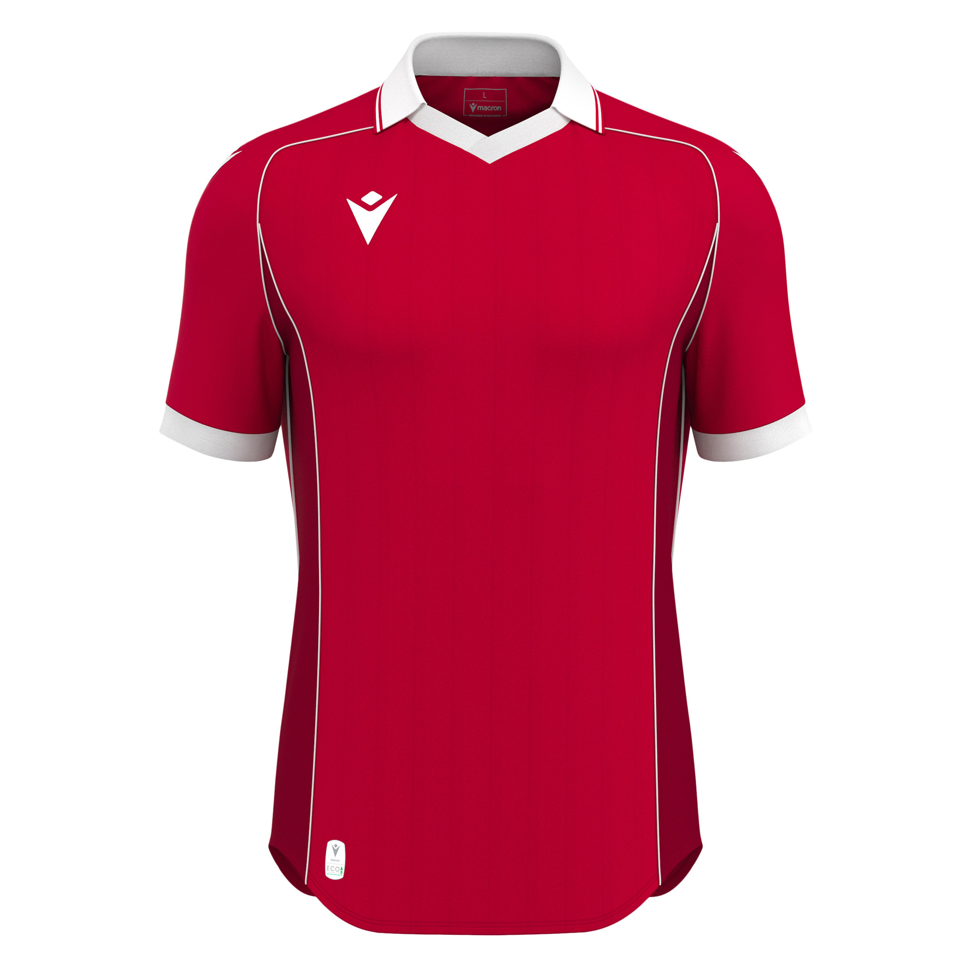 Macron Warden shirt - rood, foto 3 van 6