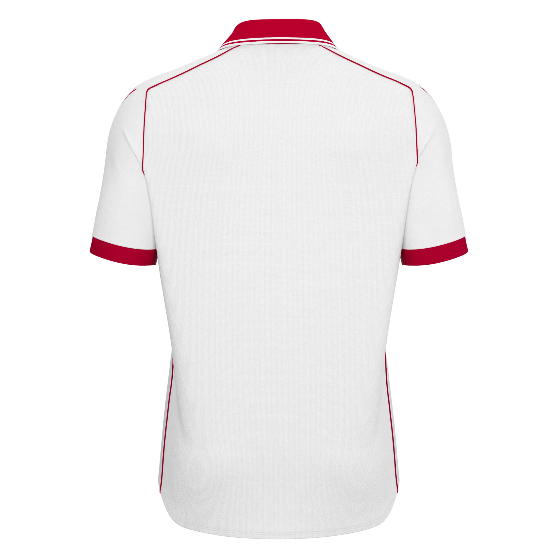 Macron Warden shirt - wit/rood, foto 6 van 6
