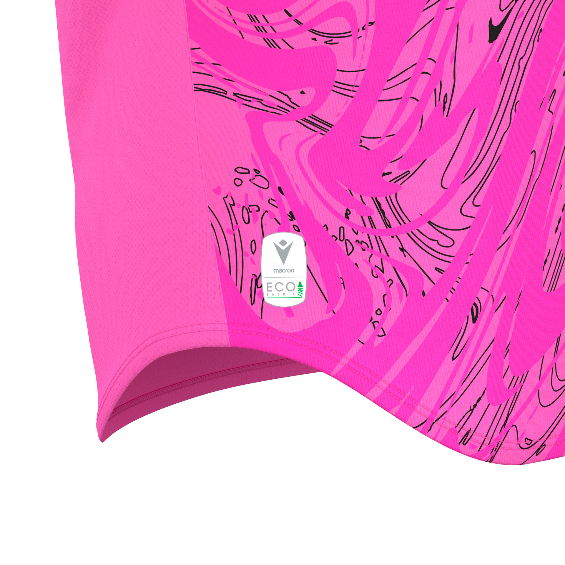 Macron Arcane shirt - roze, foto 6 van 6