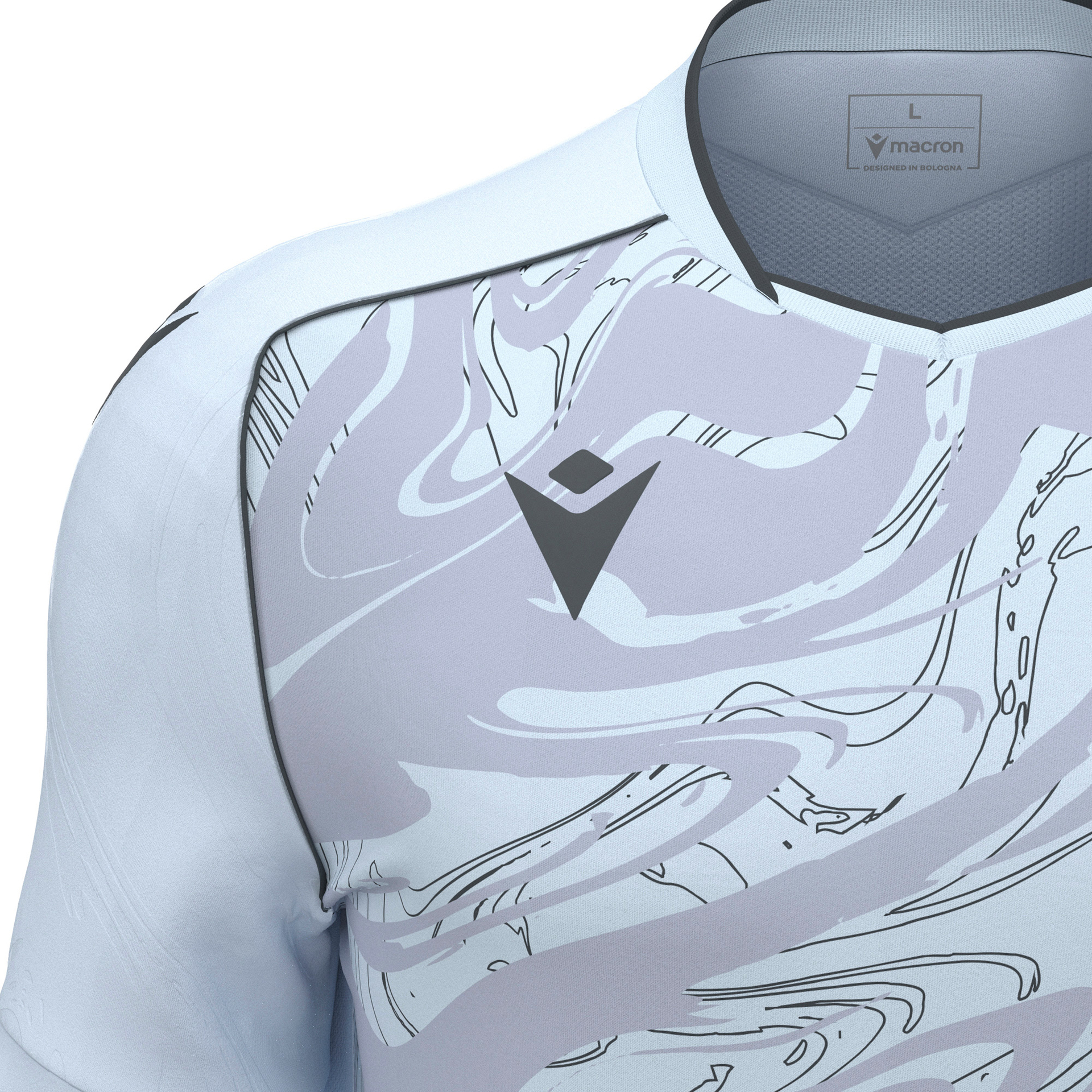 Macron Arcane shirt - zilver, foto 4 van 6