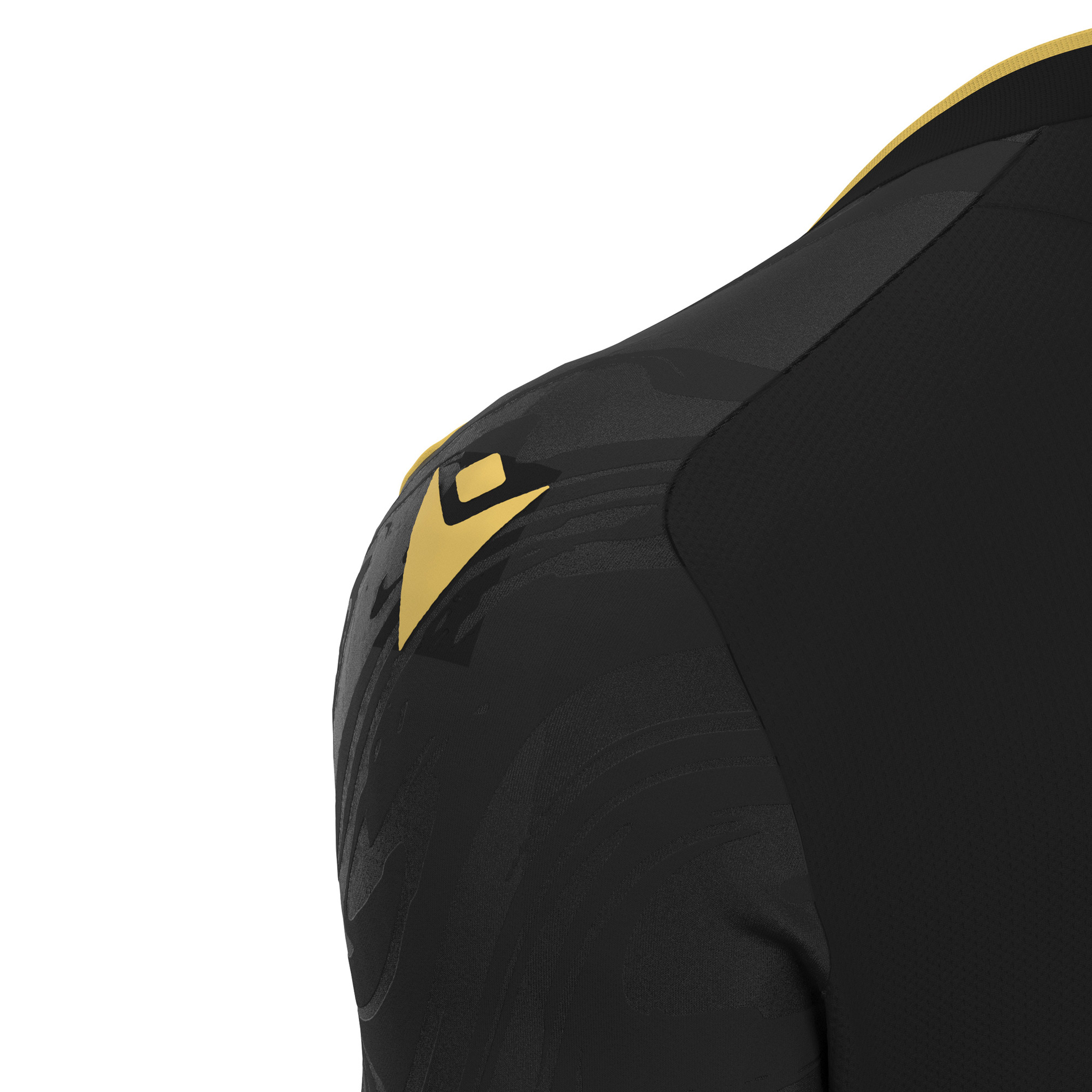 Macron Arcane shirt - zwart/goud, foto 3 van 6