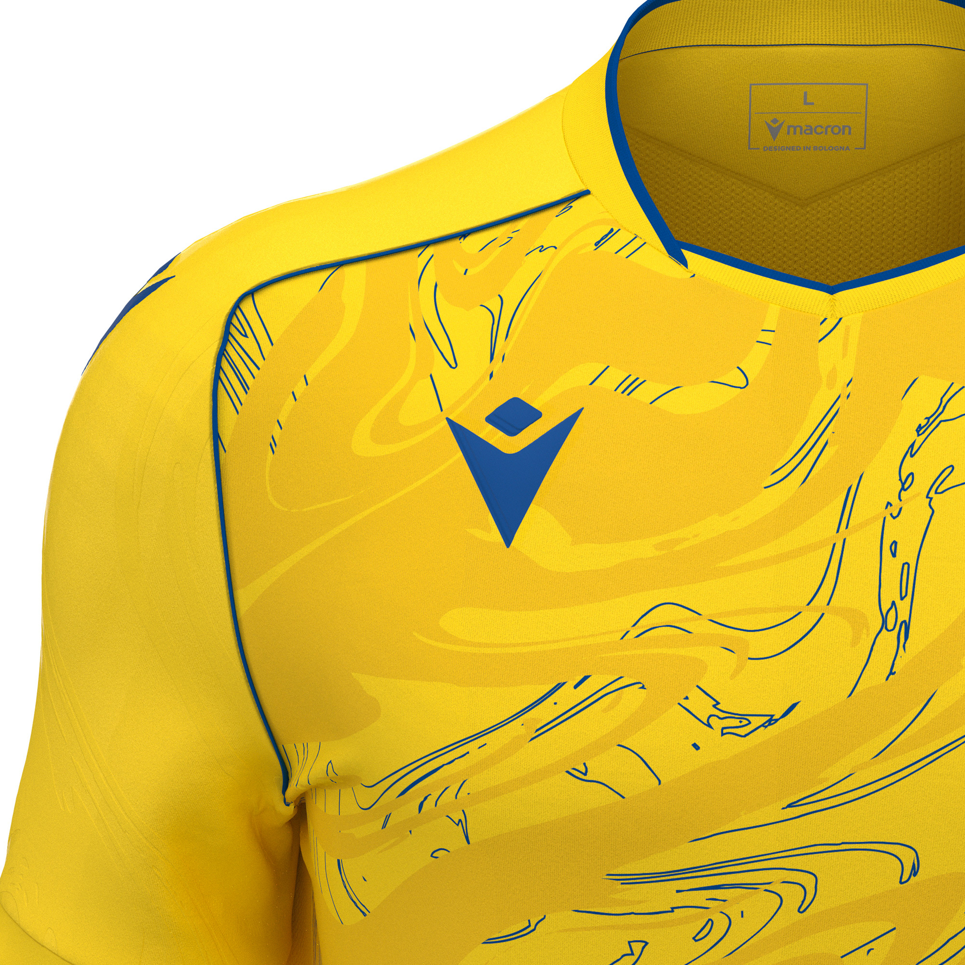 Macron Arcane shirt - geel, foto 4 van 6