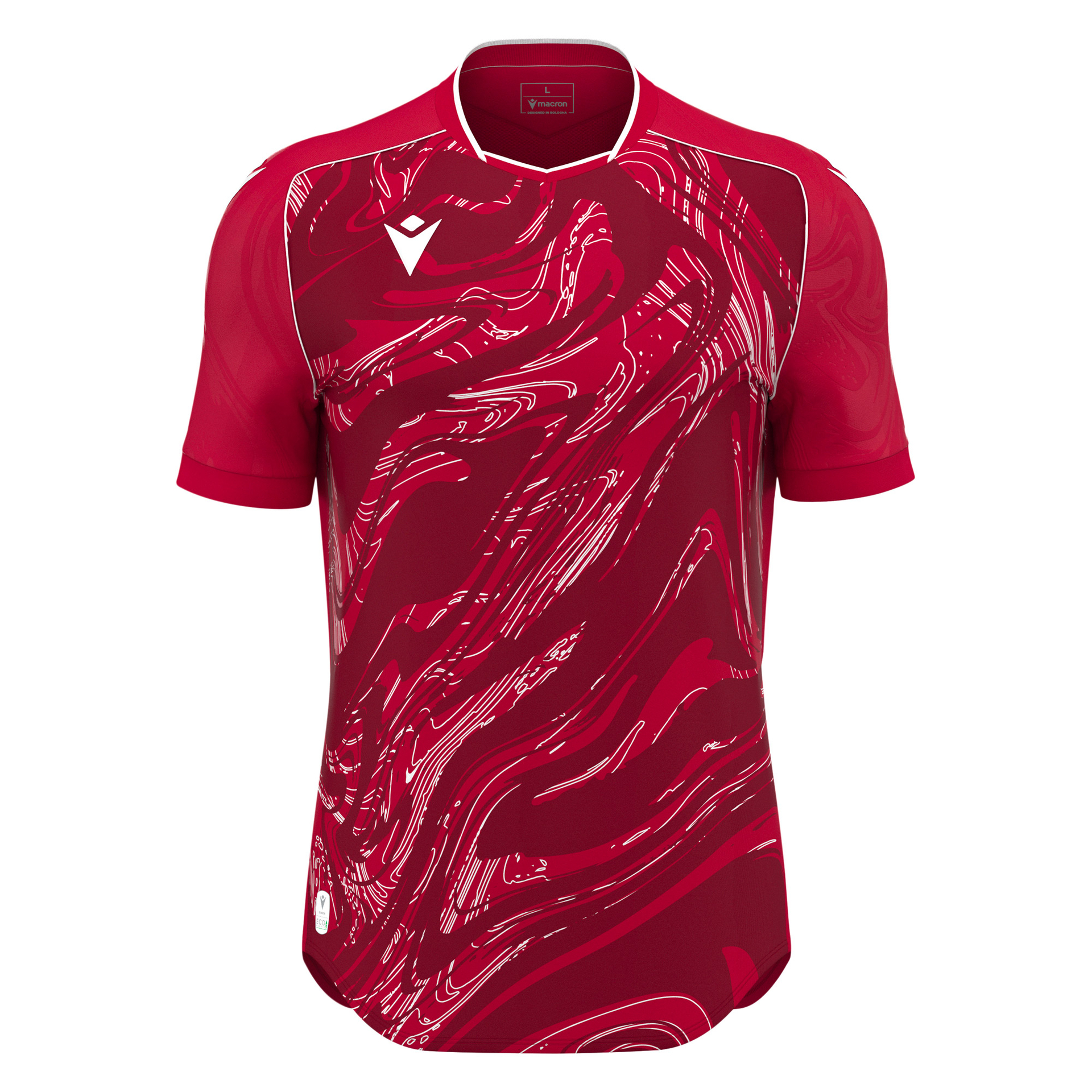 Macron Arcane shirt - rood, foto 6 van 6
