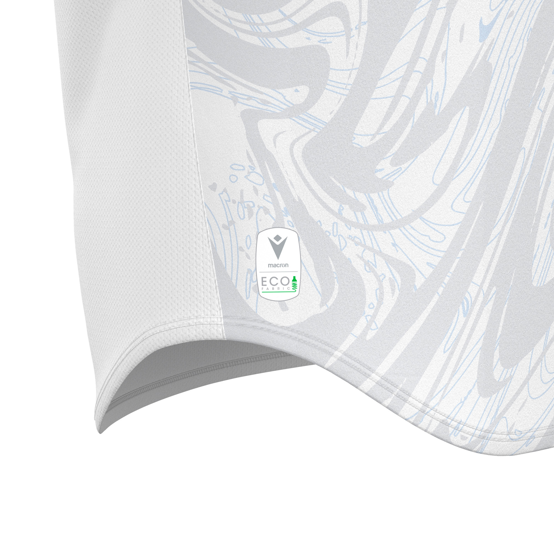 Macron Arcane shirt - wit/zilver, foto 5 van 6