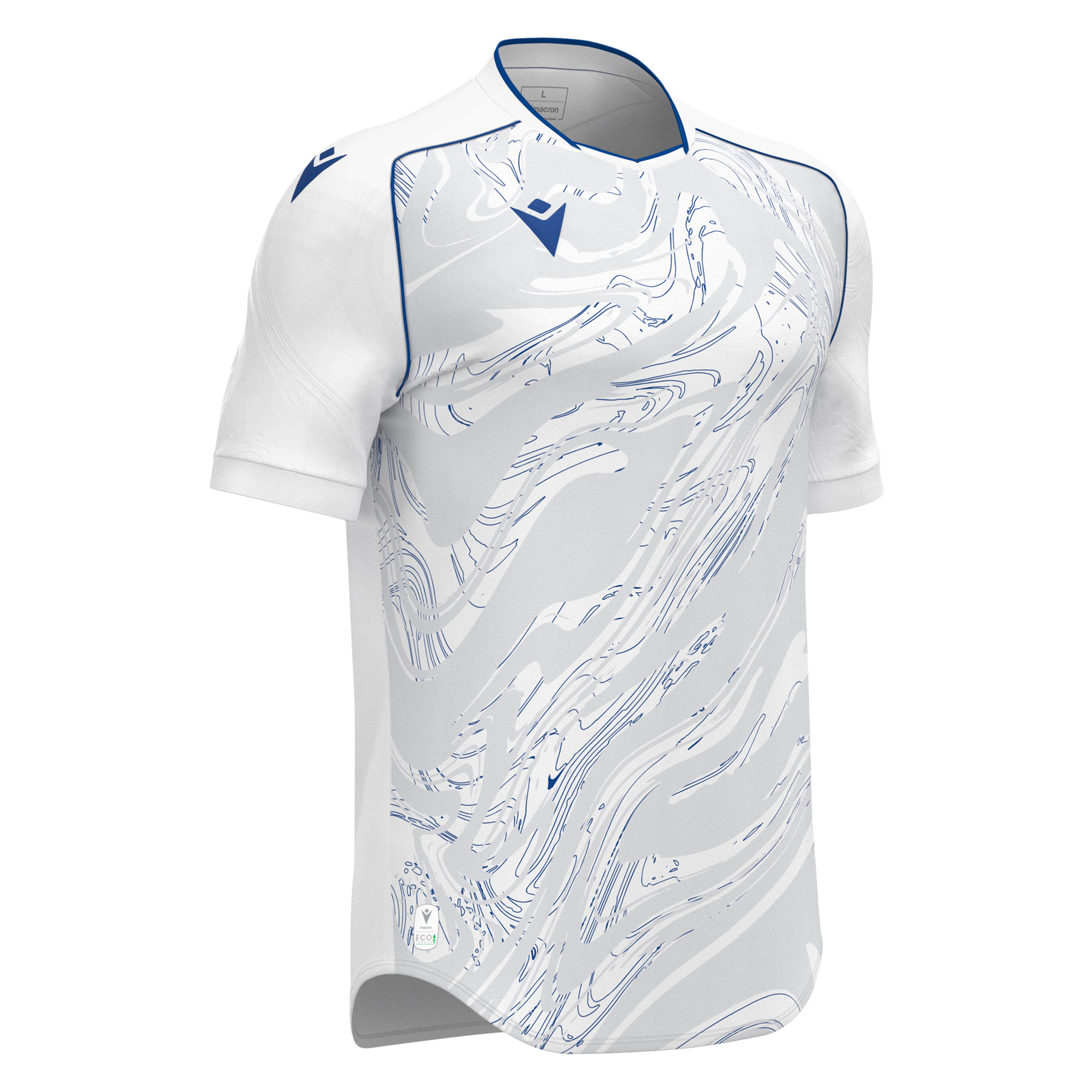 Macron Arcane shirt - wit/blauw