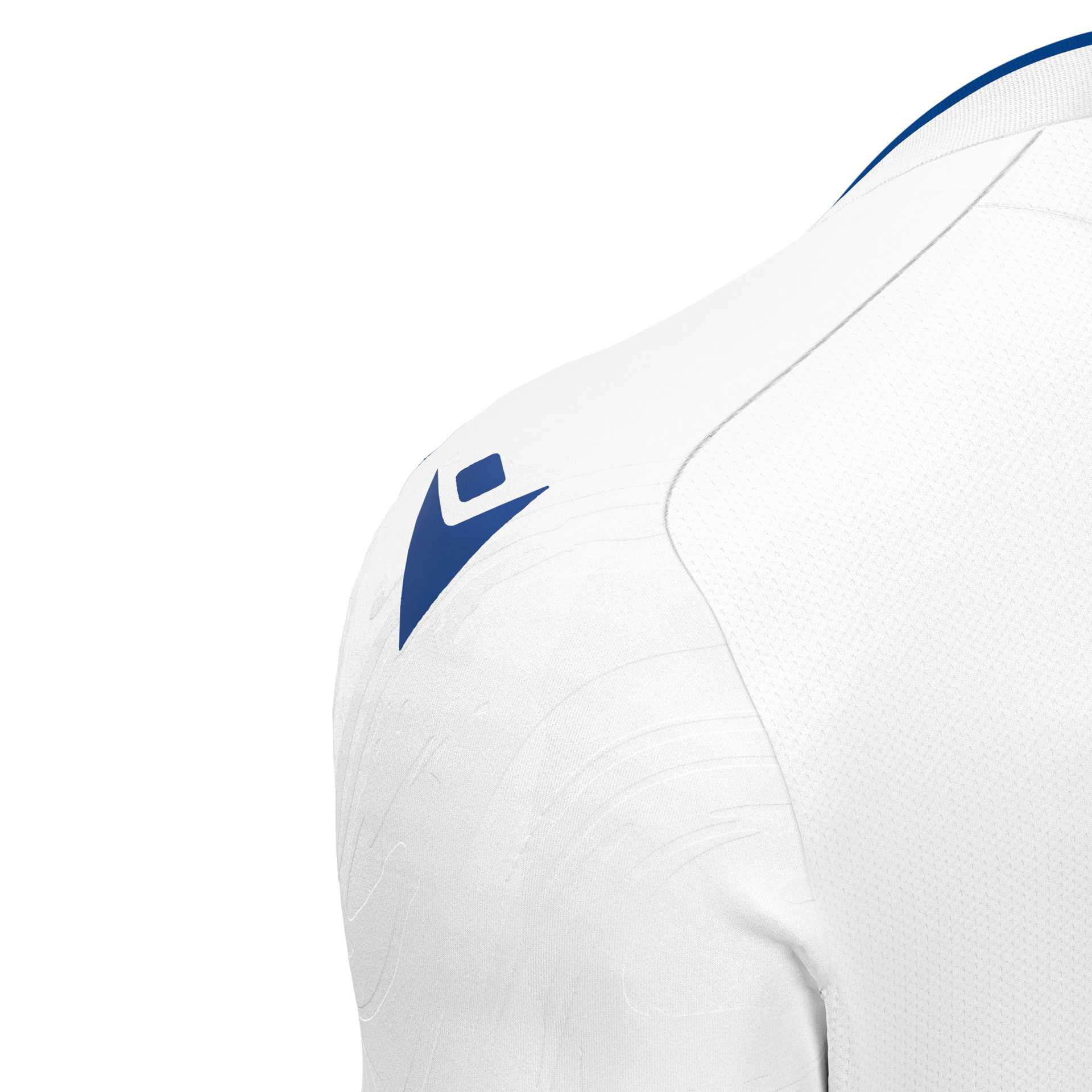 Macron Arcane shirt - wit/blauw, foto 3 van 6