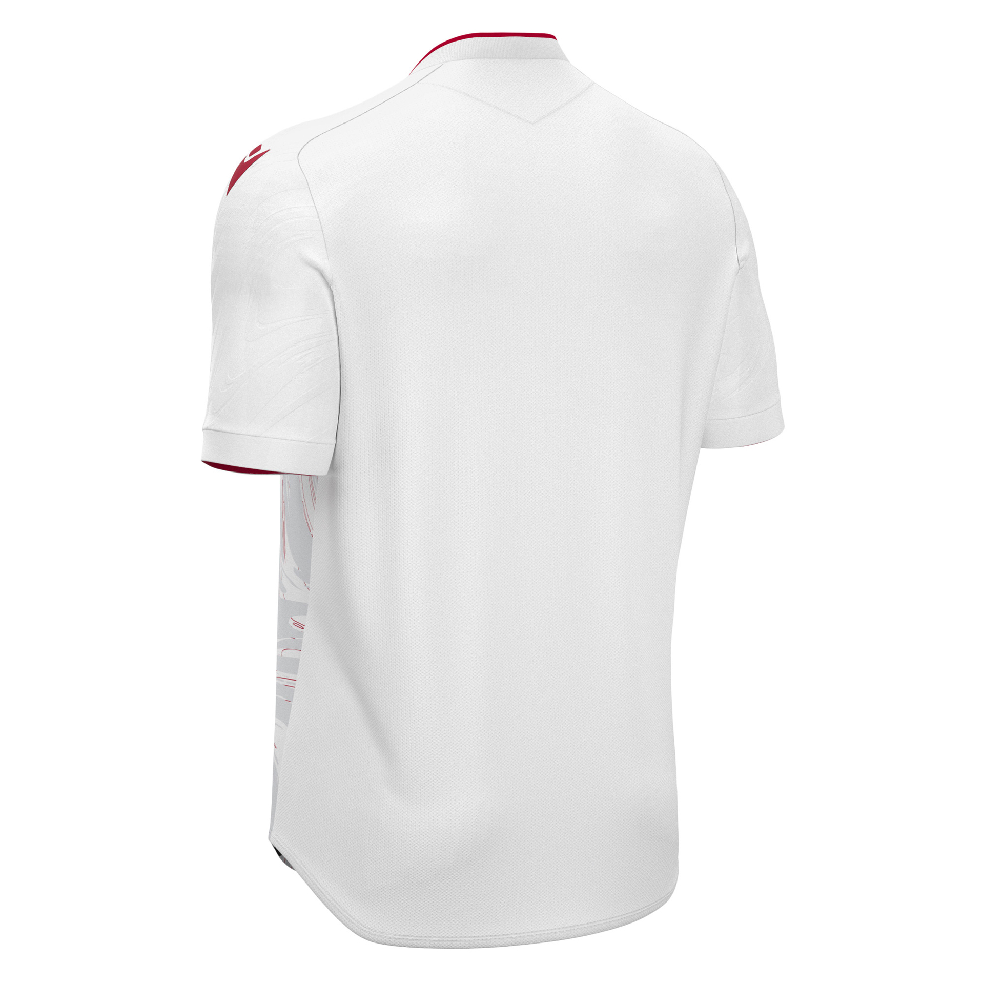 Macron Arcane shirt - wit/rood, foto 2 van 6