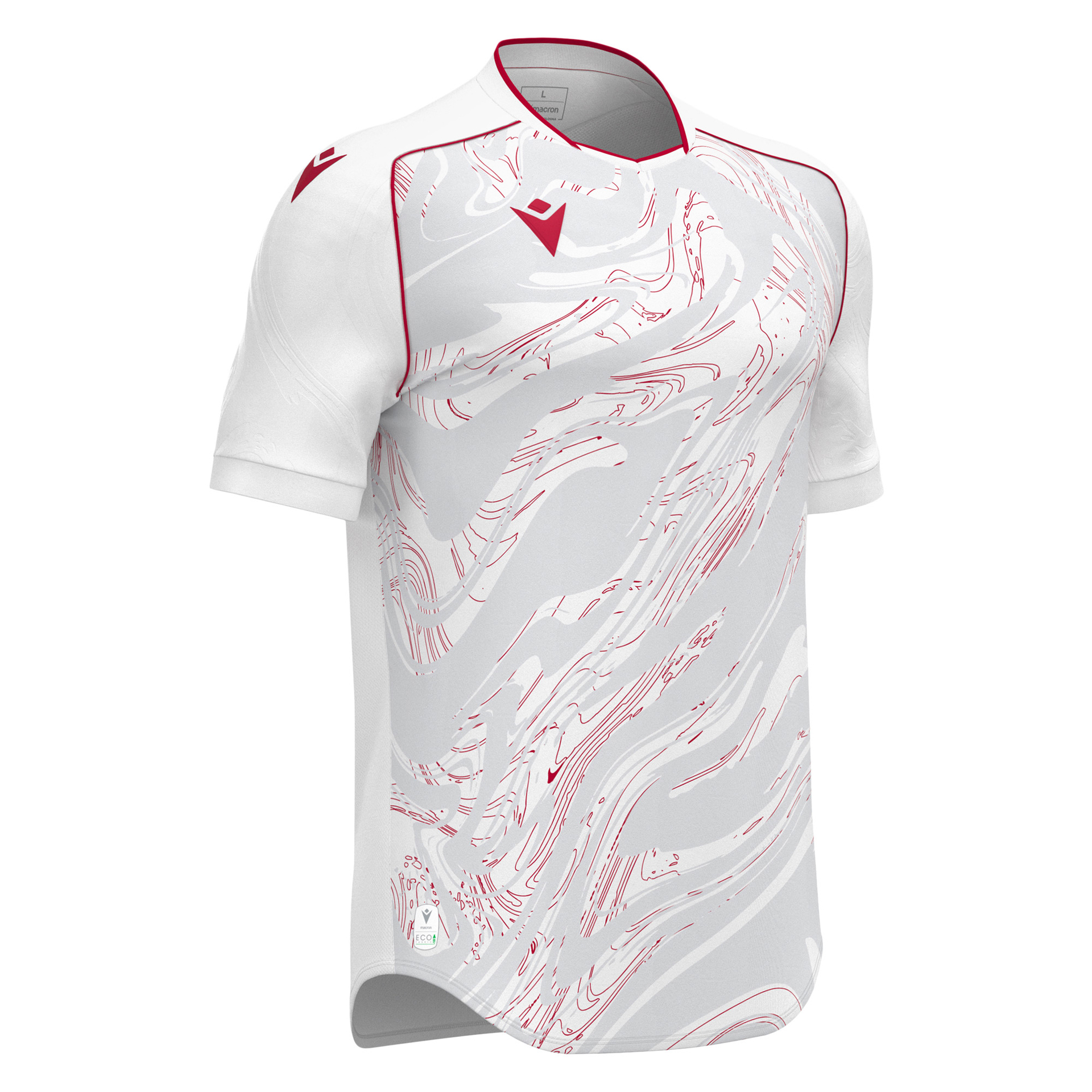 Macron Arcane shirt - wit/rood